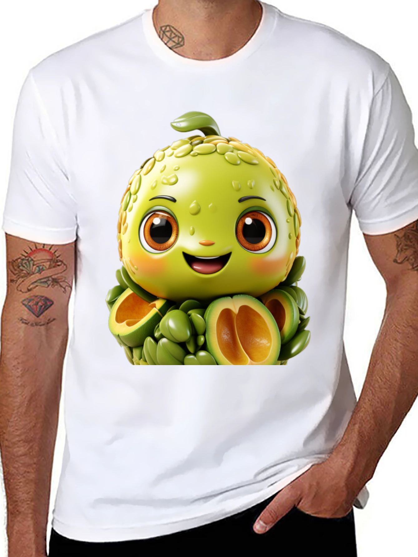 Avocado Character T-Shirt