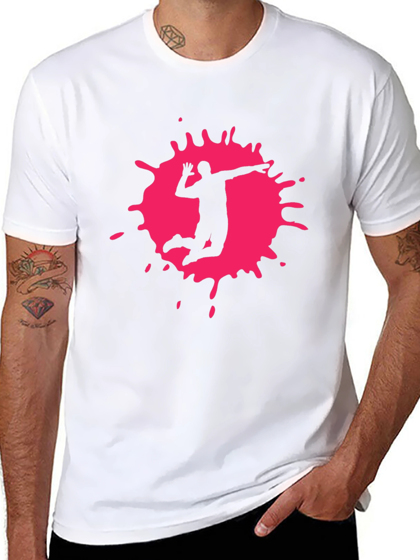 Volleyball Splash T-Shirt