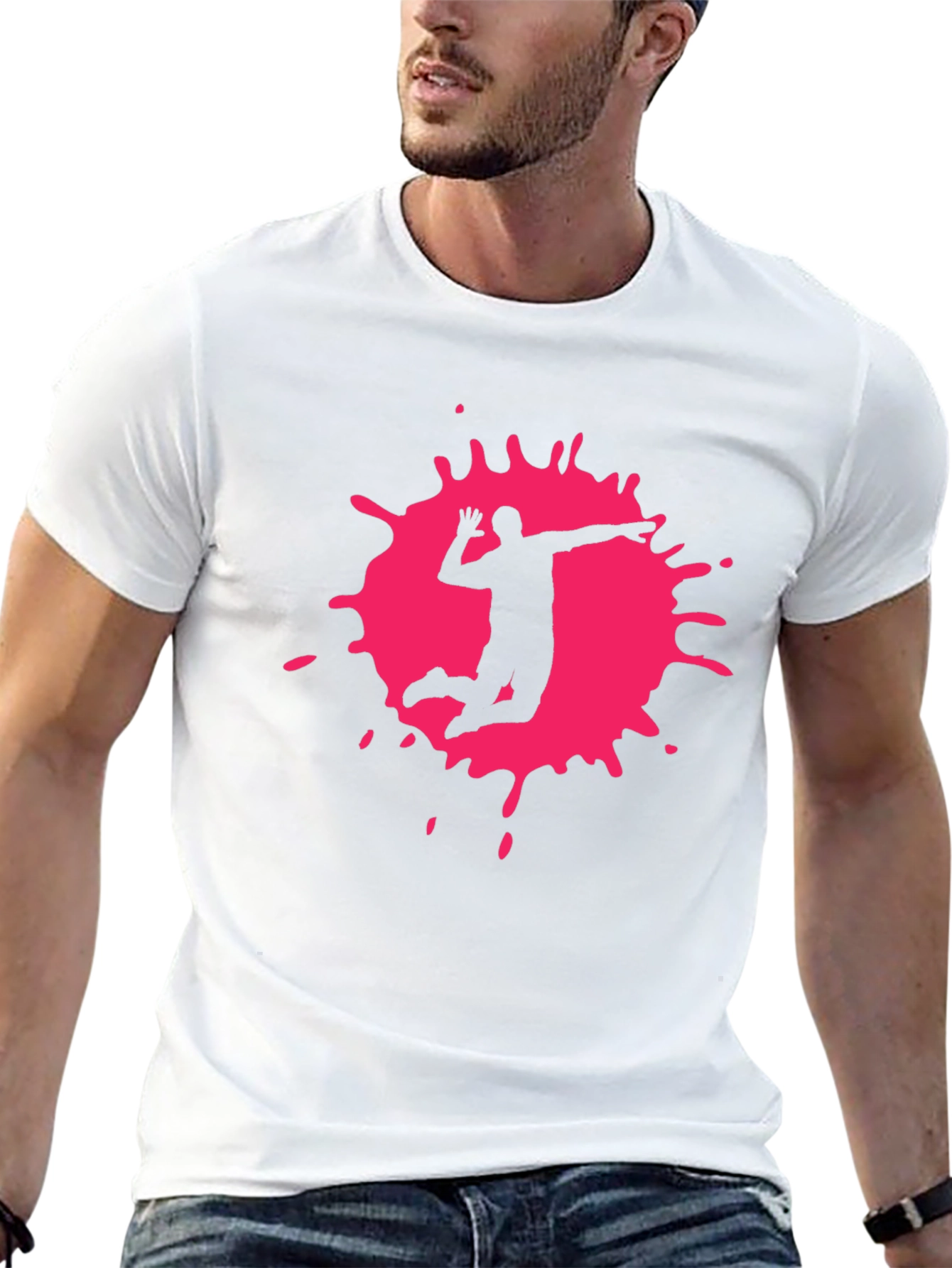 Volleyball Splash T-Shirt