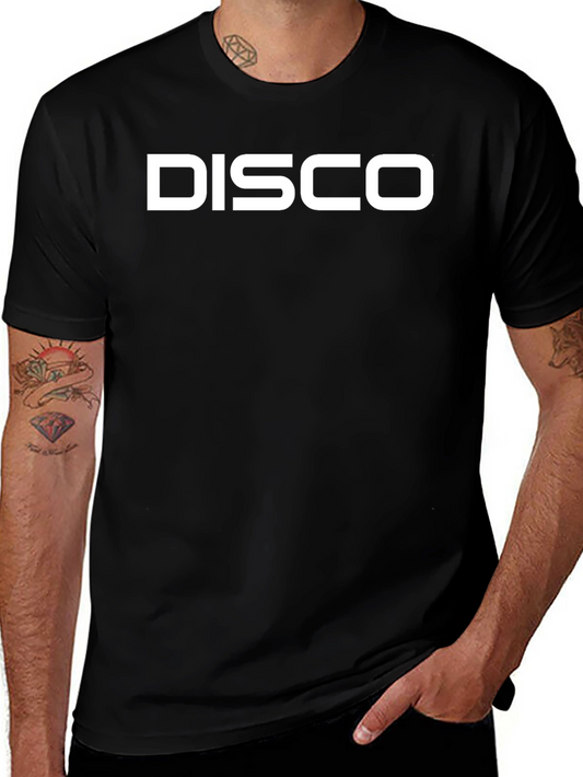 Disco T-Shirt - Classic Black Tee