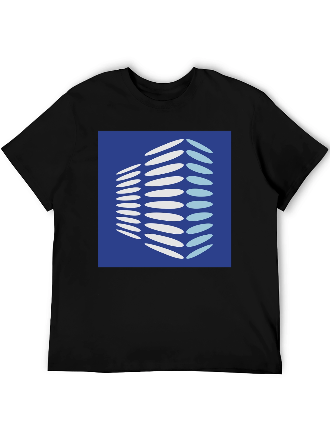 Modern Building Graphic Tee - Black Cotton Shirt