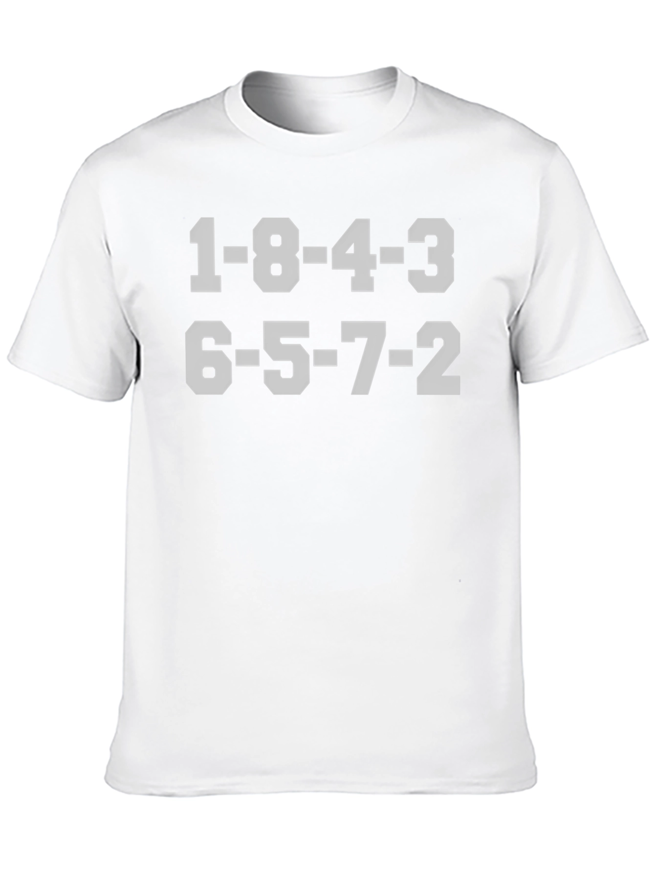 1-8-4-3 6-5-7-2 T-Shirt Black Engine Firing Order Tee
