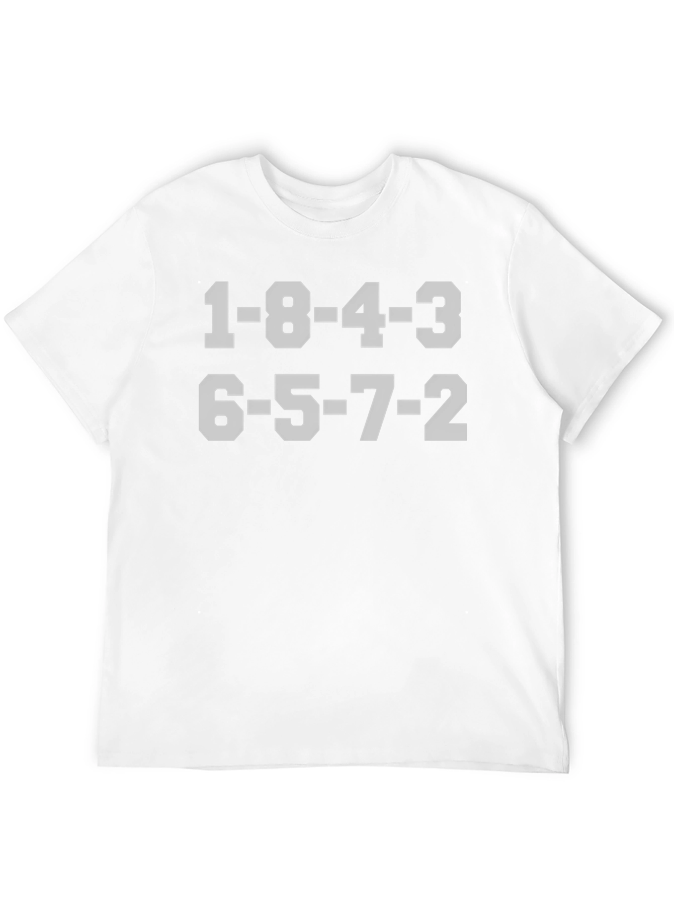 1-8-4-3 6-5-7-2 T-Shirt Black Engine Firing Order Tee