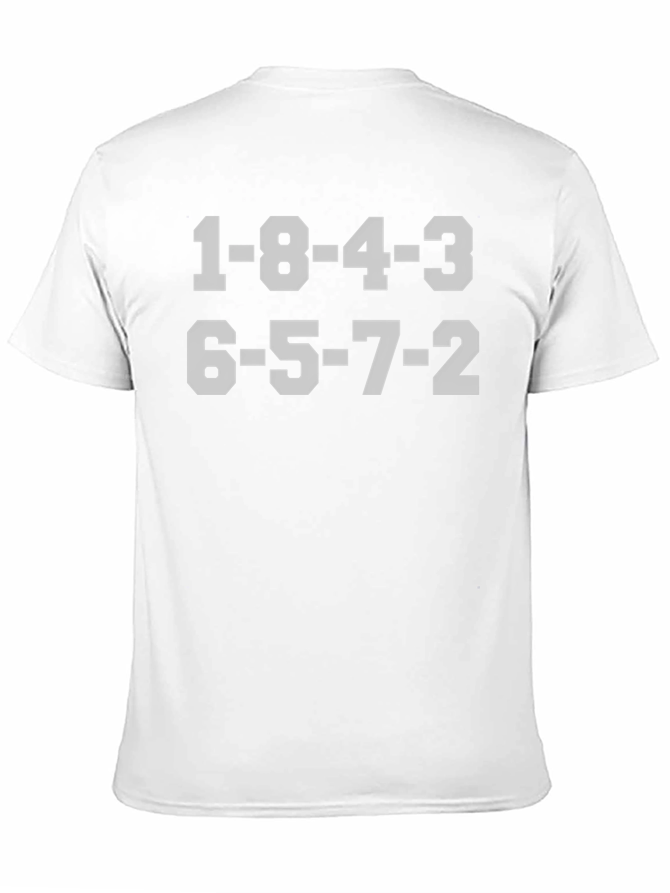 1-8-4-3 6-5-7-2 T-Shirt Black Engine Firing Order Tee