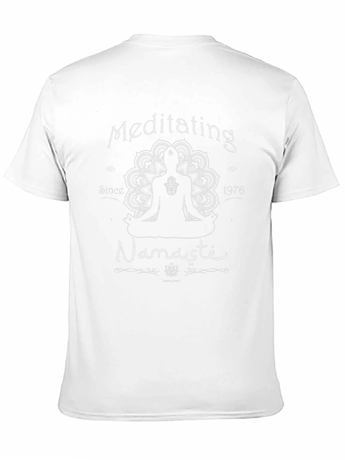 Meditating Since 1976 Namaste T-Shirt