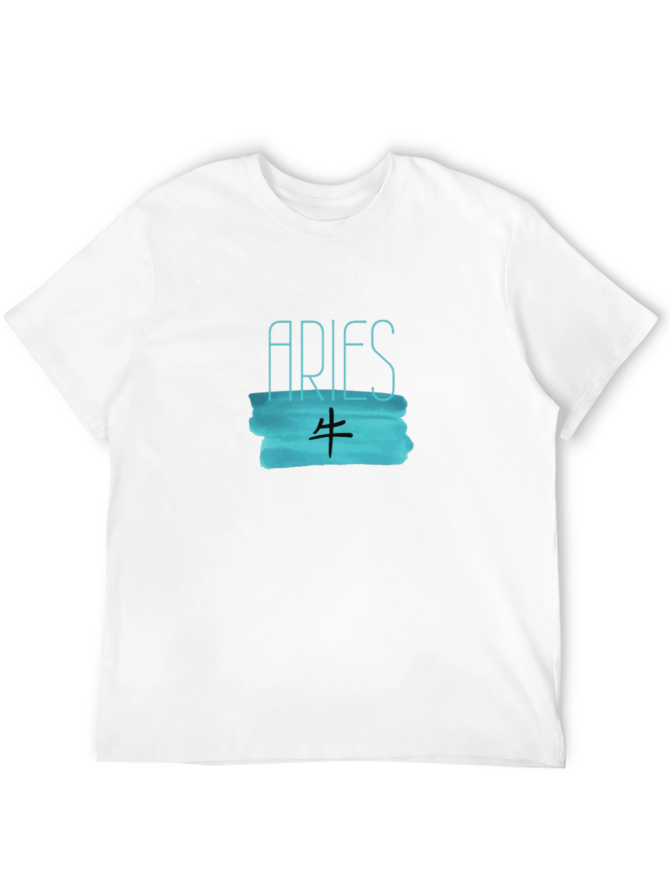 Zodiac Aries Graphic Tee - Trendy Astrology Shirt
