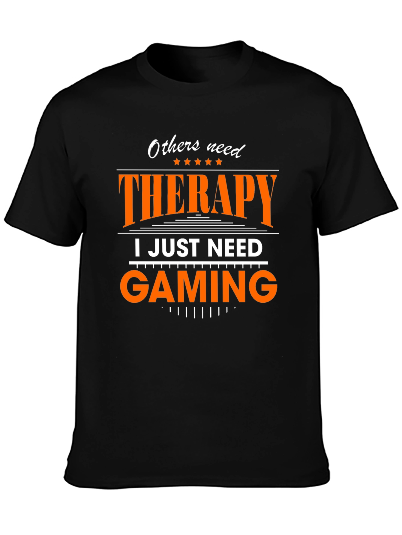 Gamer T-Shirt - Therapy vs. Gaming