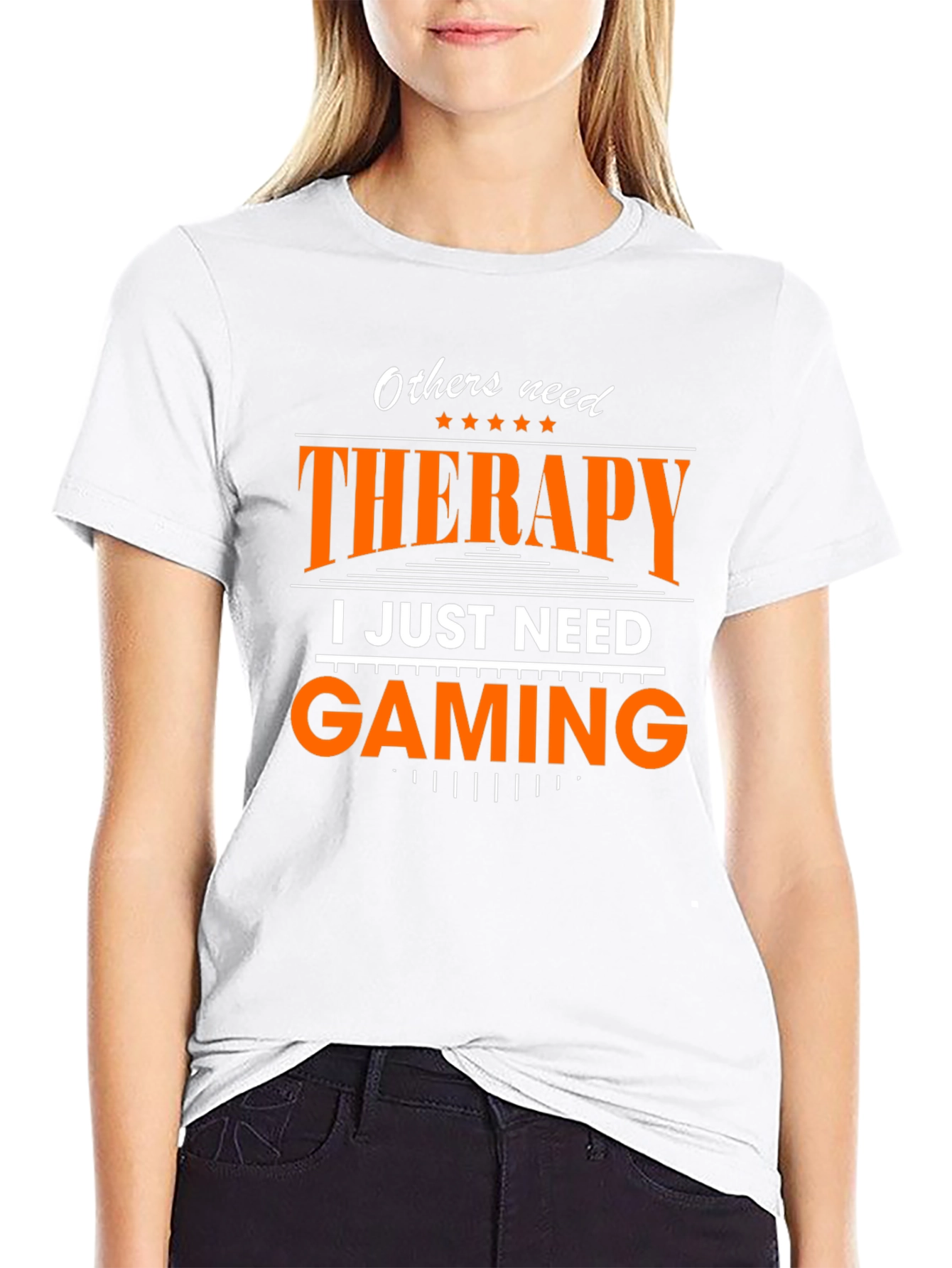 Gamer T-Shirt - Therapy vs. Gaming