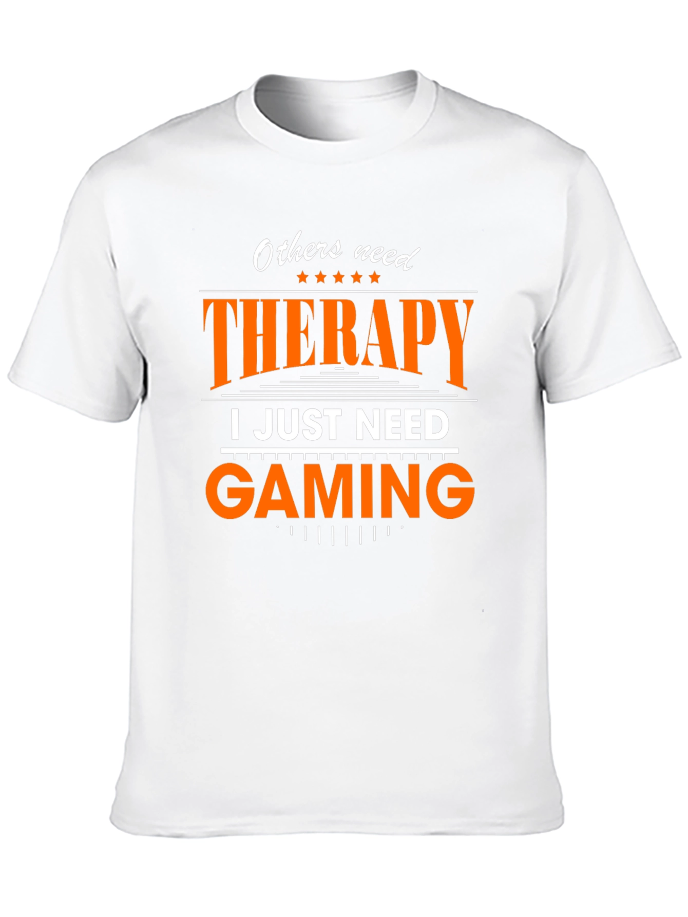 Gamer T-Shirt - Therapy vs. Gaming