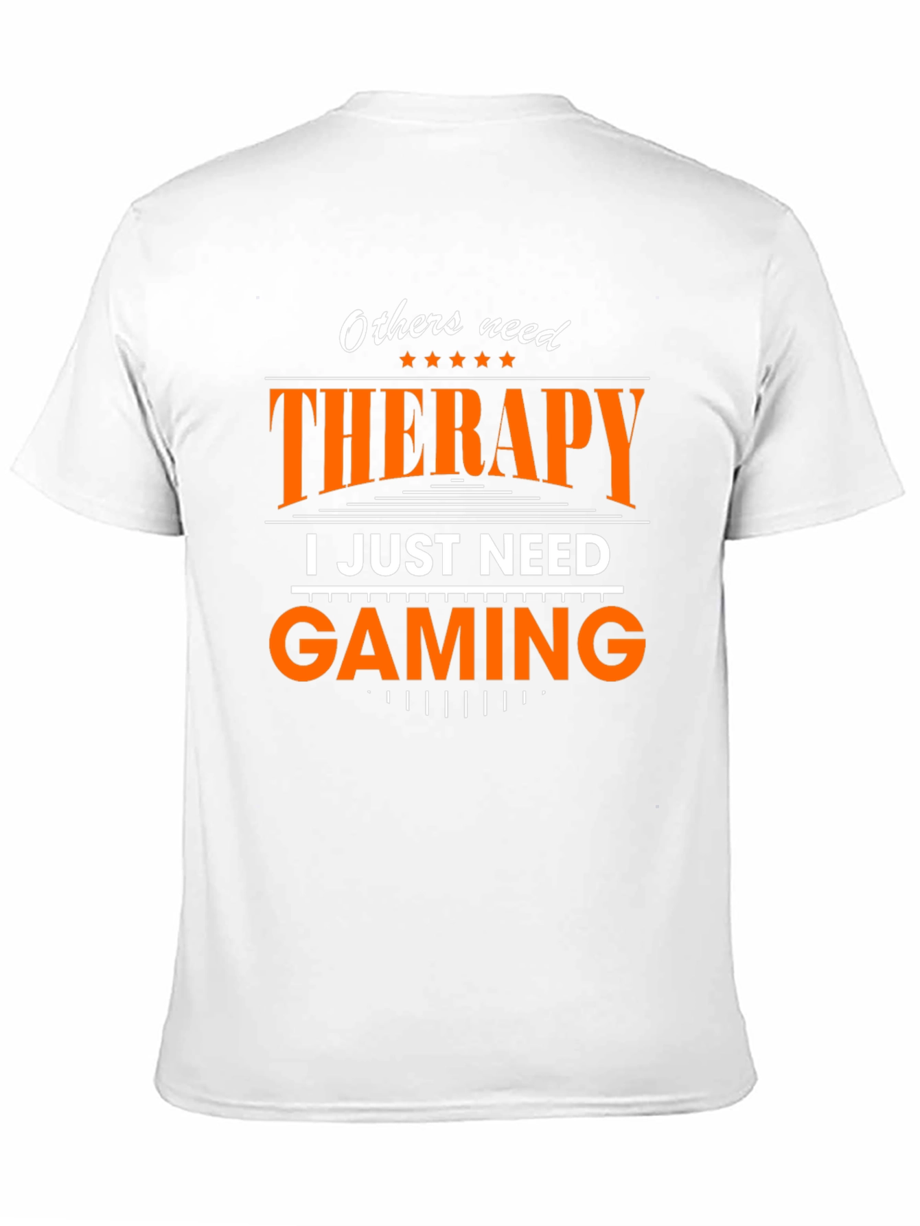Gamer T-Shirt - Therapy vs. Gaming