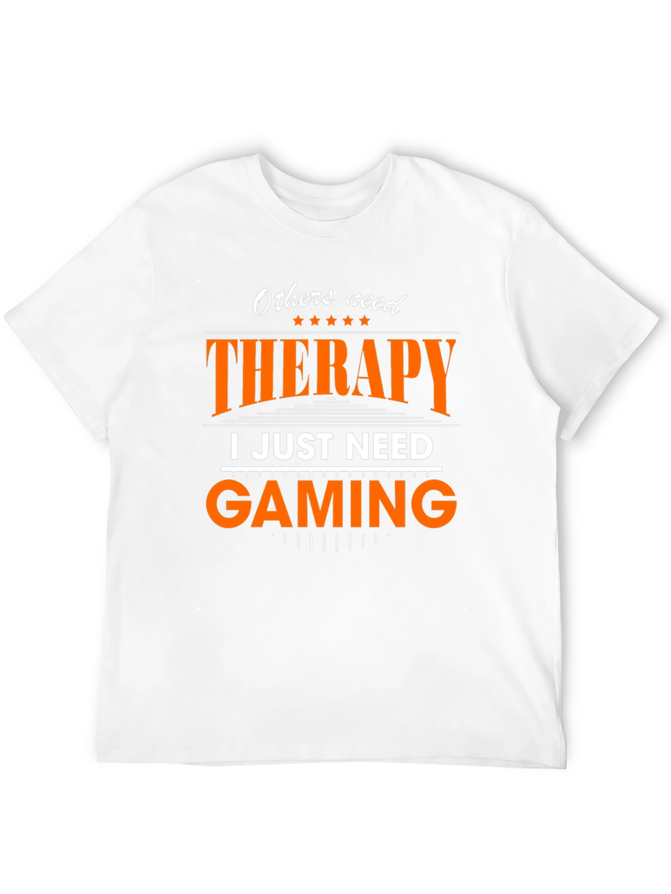 Gamer T-Shirt - Therapy vs. Gaming