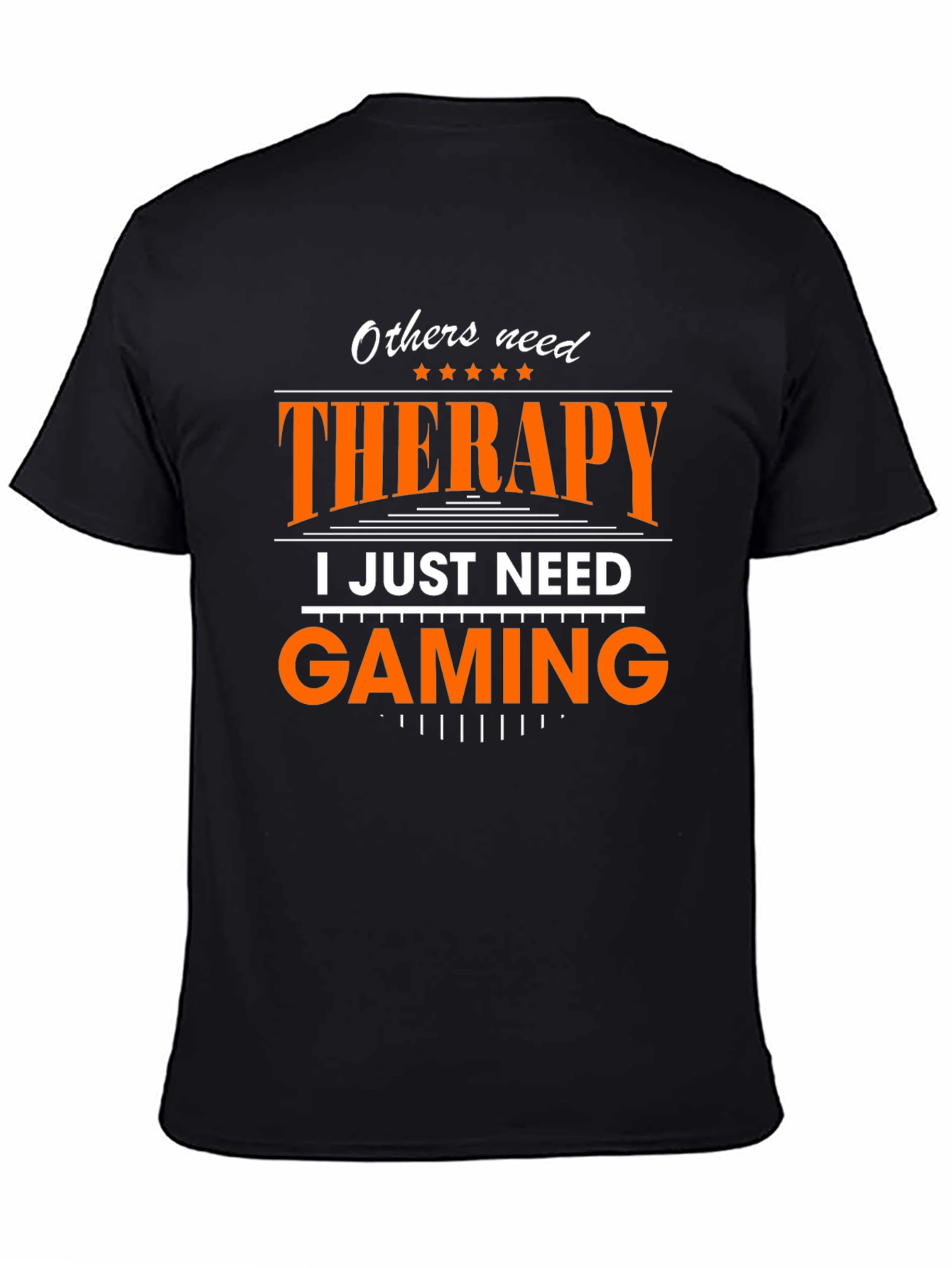 Gamer T-Shirt - Therapy vs. Gaming