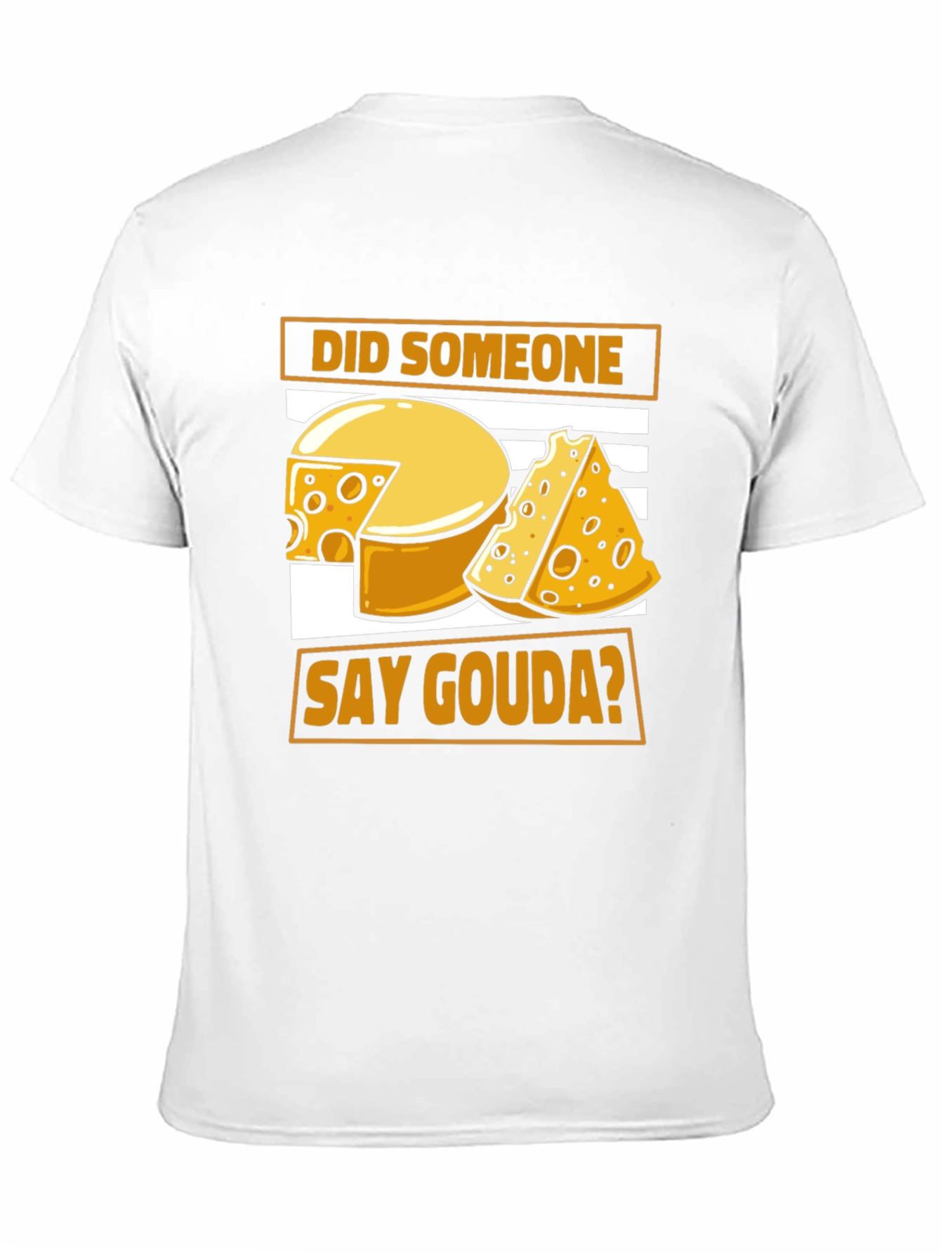 Did Someone Say Gouda? Black Graphic Tee