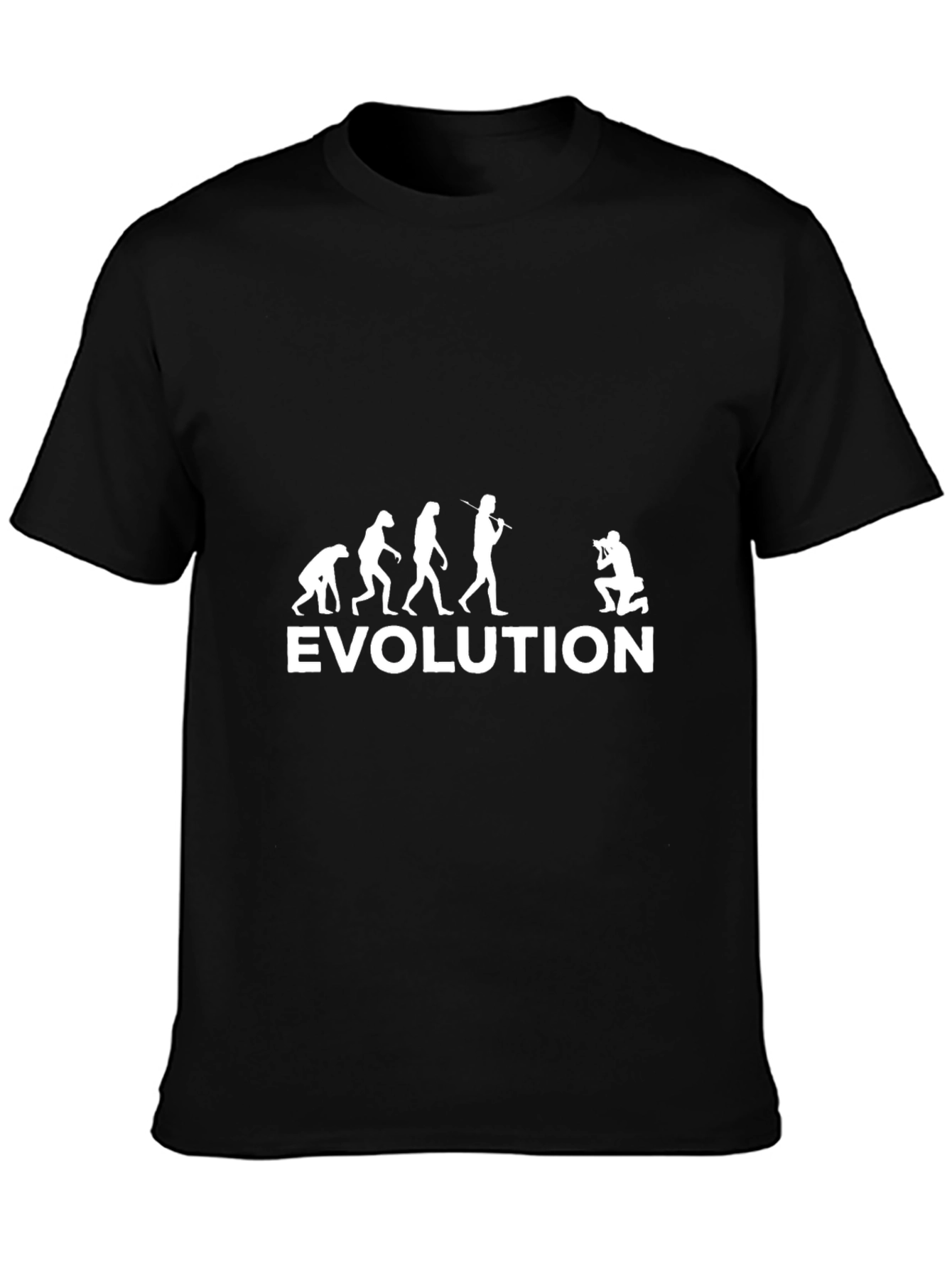 Evolution Photographer Graphic T-Shirt