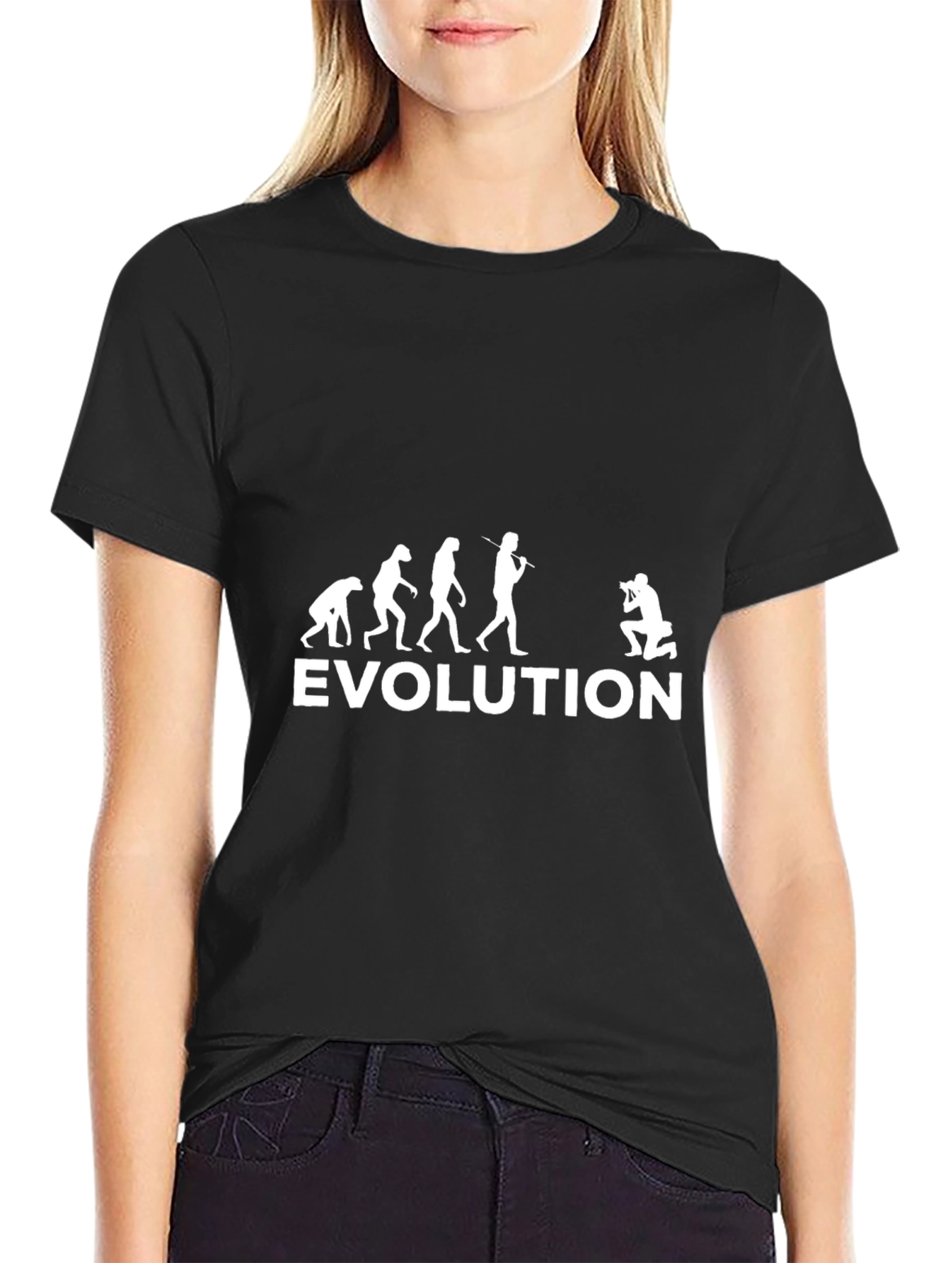 Evolution Photographer Graphic T-Shirt