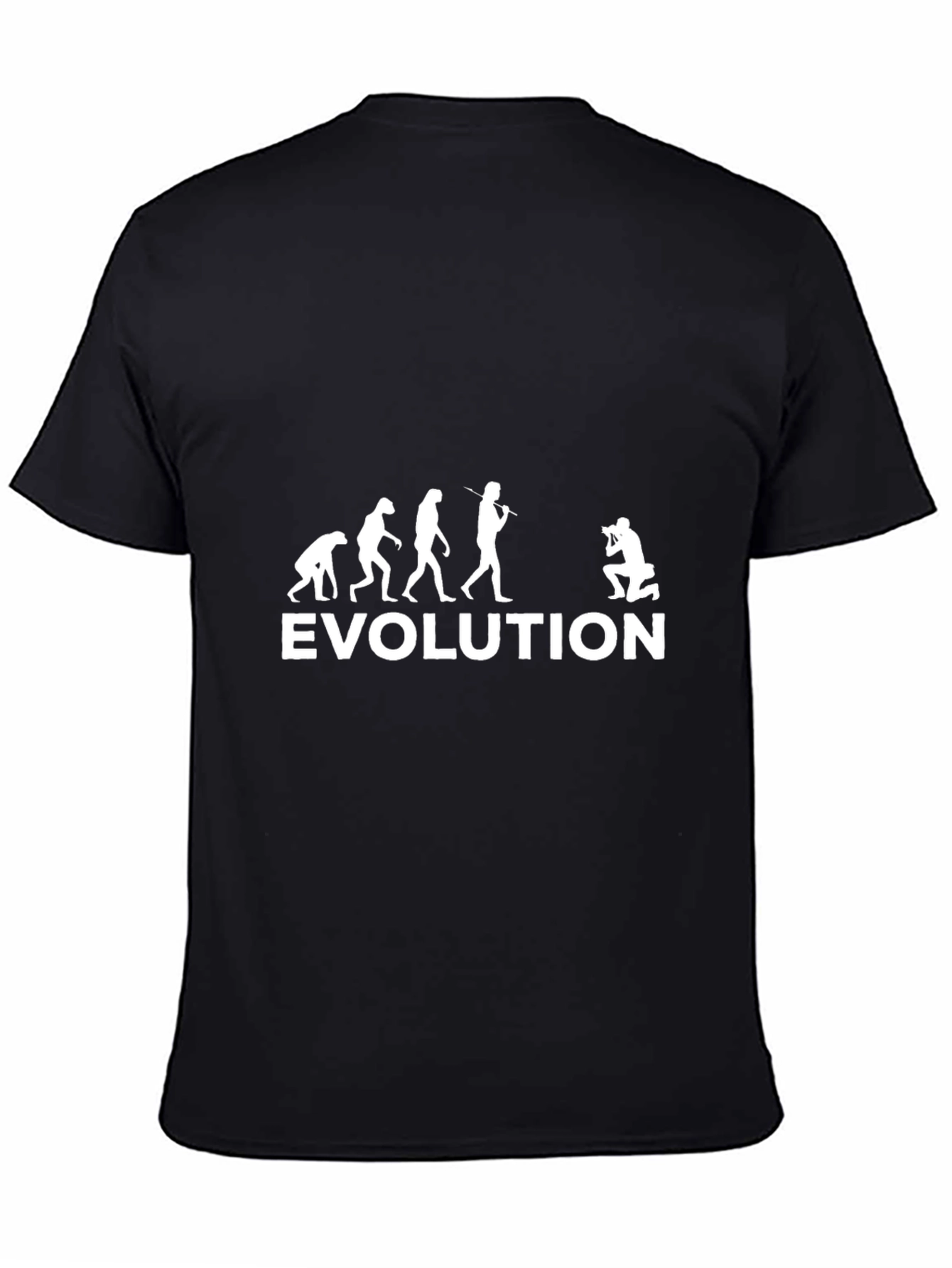 Evolution Photographer Graphic T-Shirt