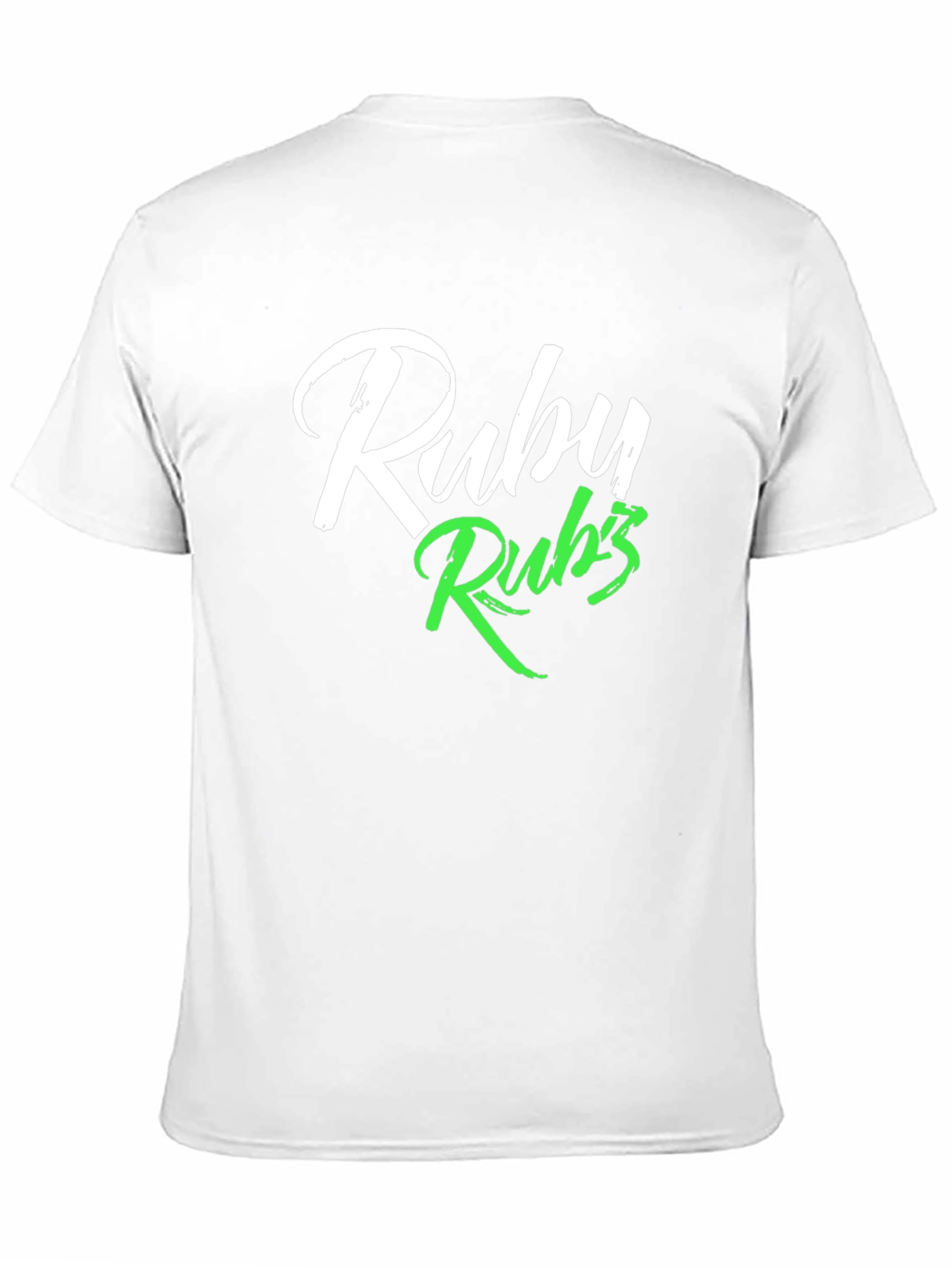 Ruby Rubs T-Shirt - Black Graphic Tee