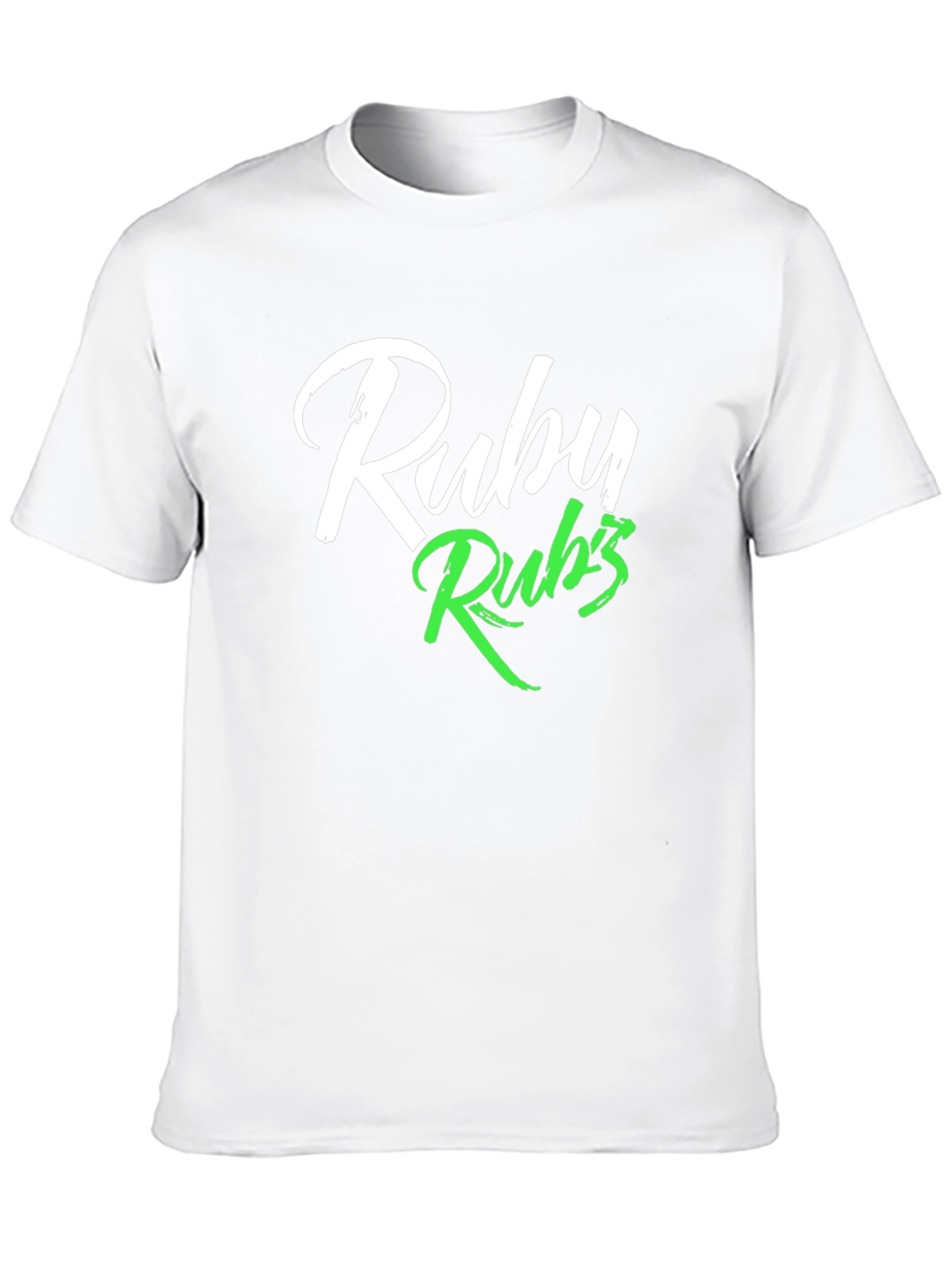 Ruby Rubs T-Shirt - Black Graphic Tee