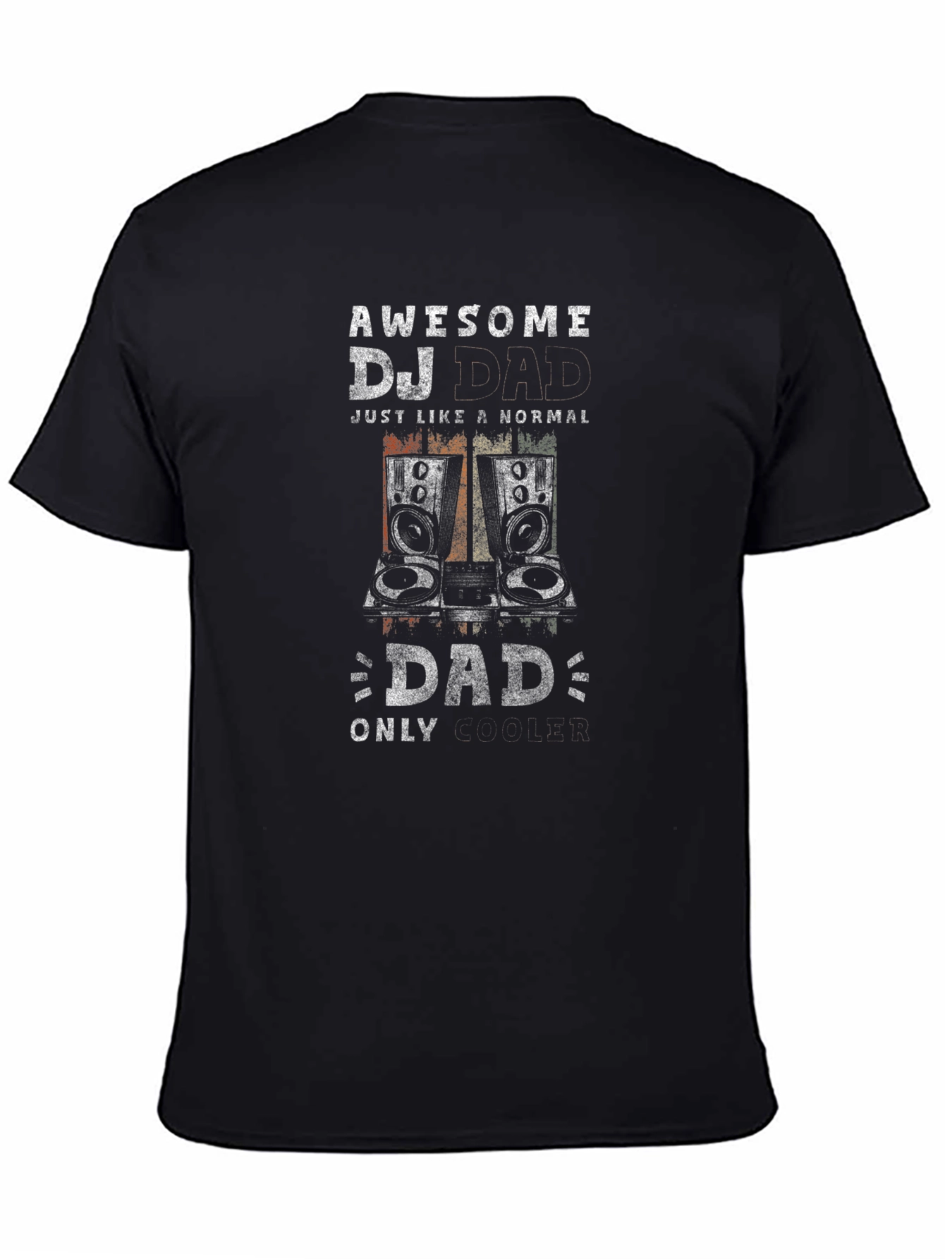 Awesome DJ Dad T-Shirt: Unique Fathers Day Gift