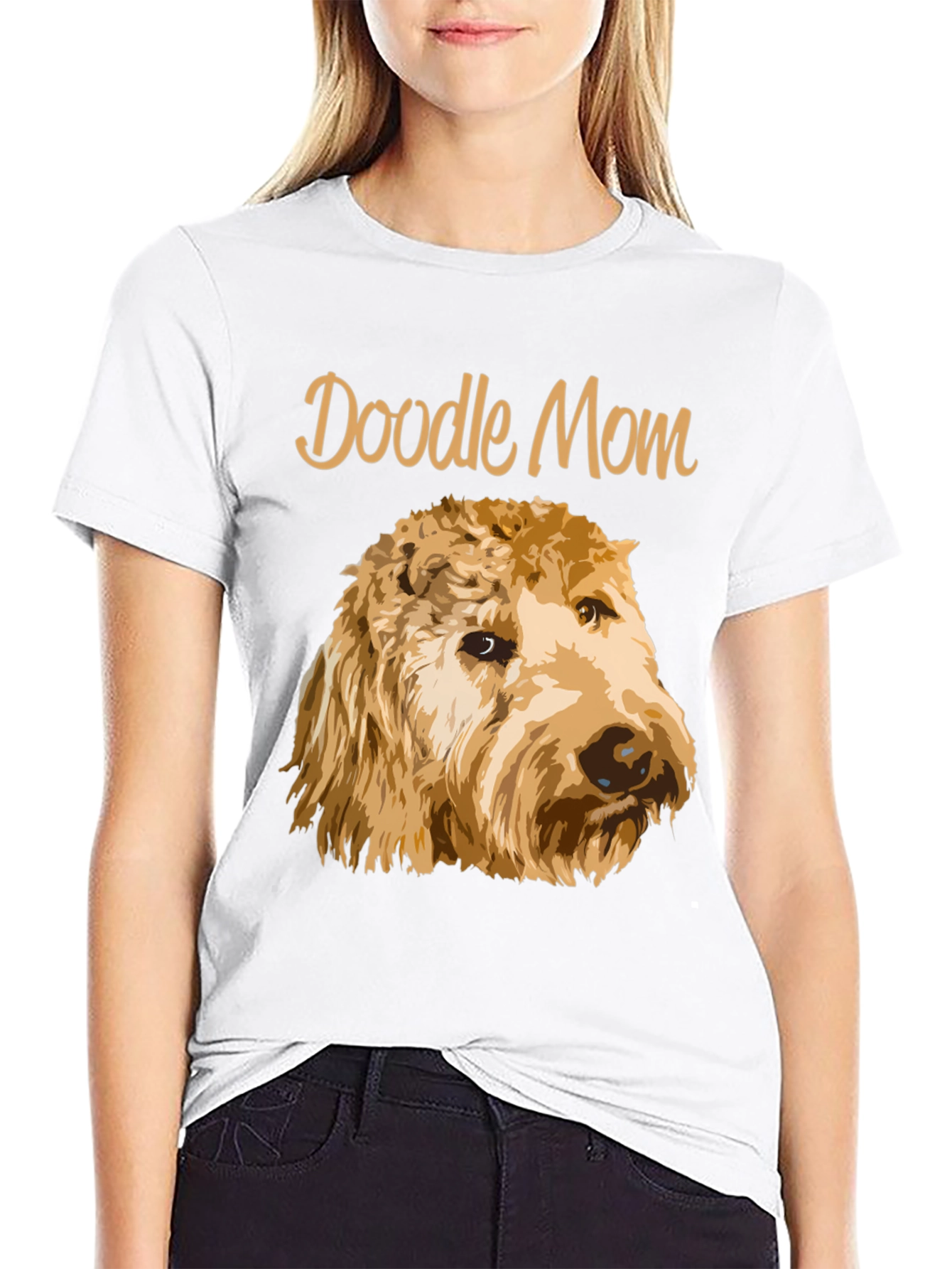 Doodle Mom T-Shirt - Cute Dog Lover Tee