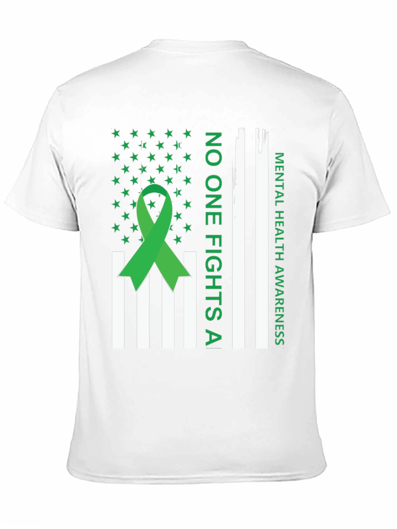 Mental Health Awareness T-Shirt: No One Fights Alone