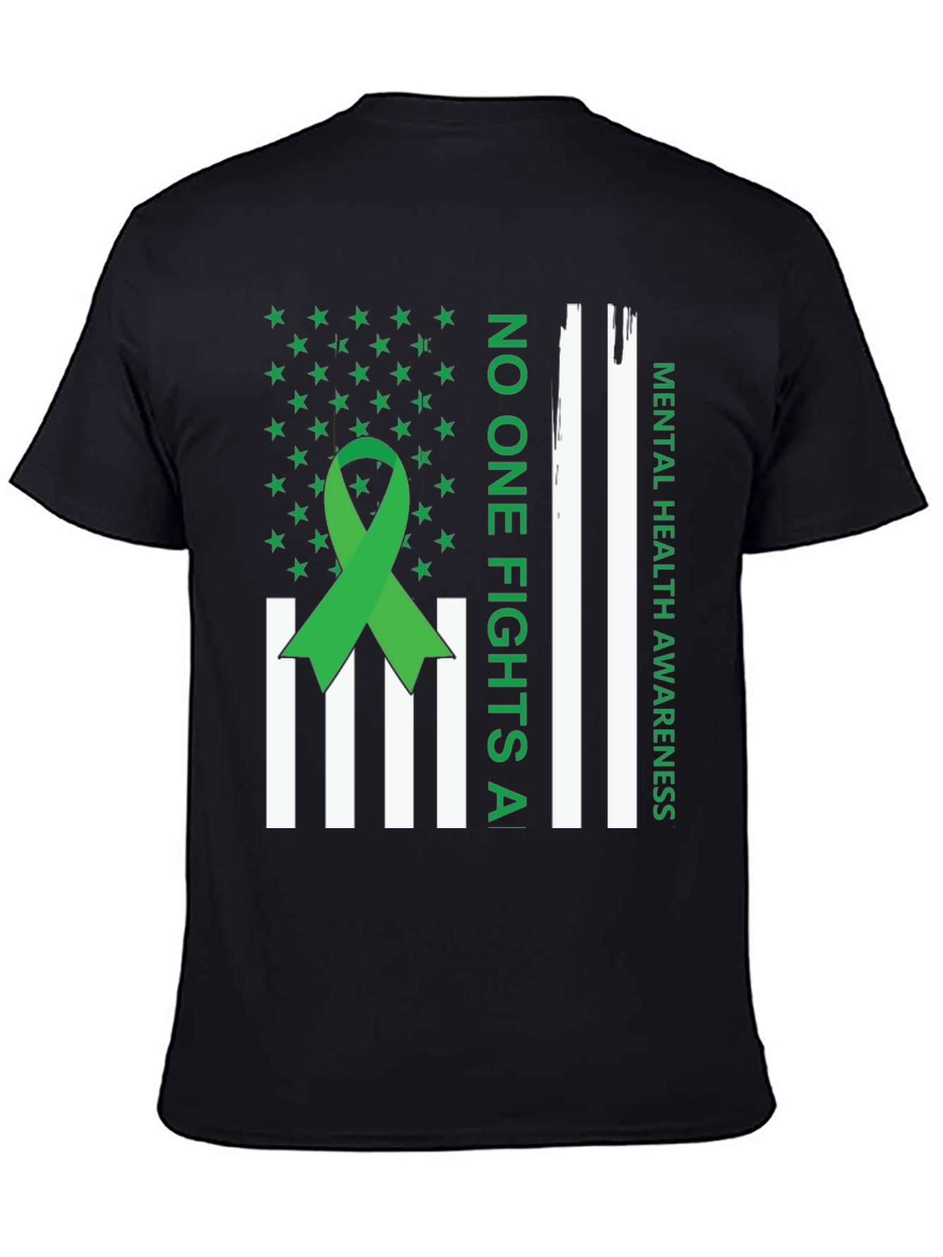 Mental Health Awareness T-Shirt: No One Fights Alone
