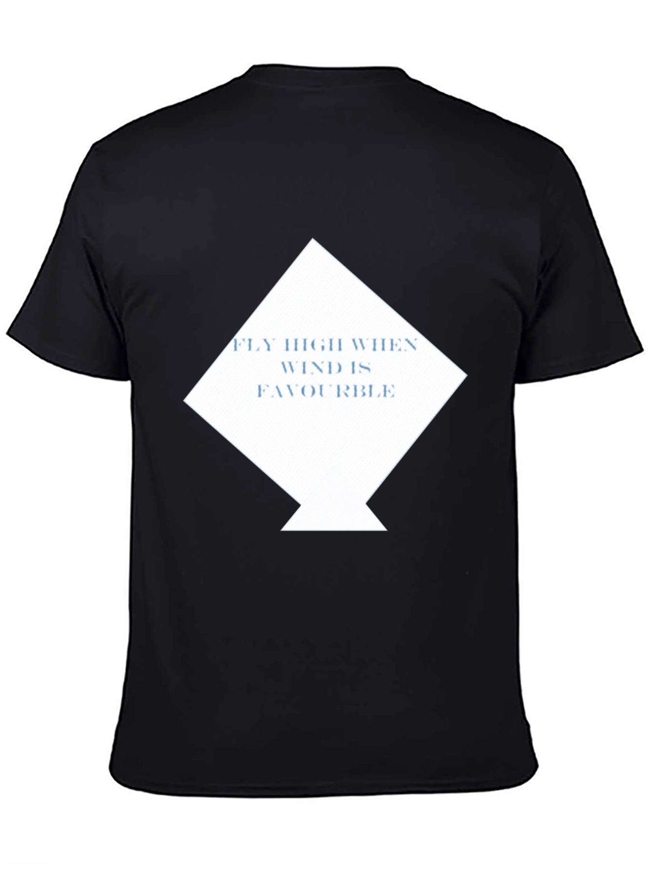 Motivational Kite Graphic Tee - Fly High T-Shirt