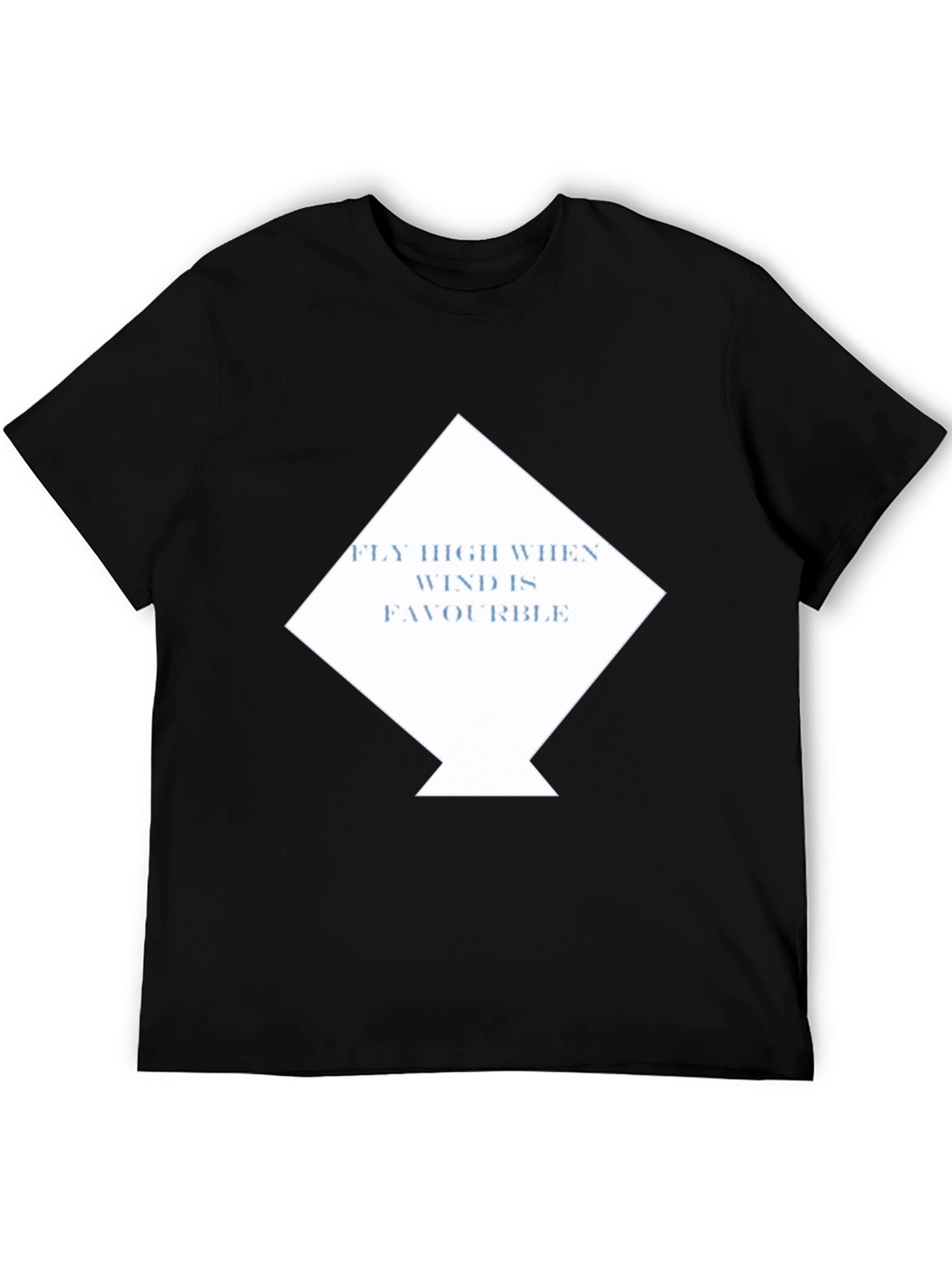Motivational Kite Graphic Tee - Fly High T-Shirt