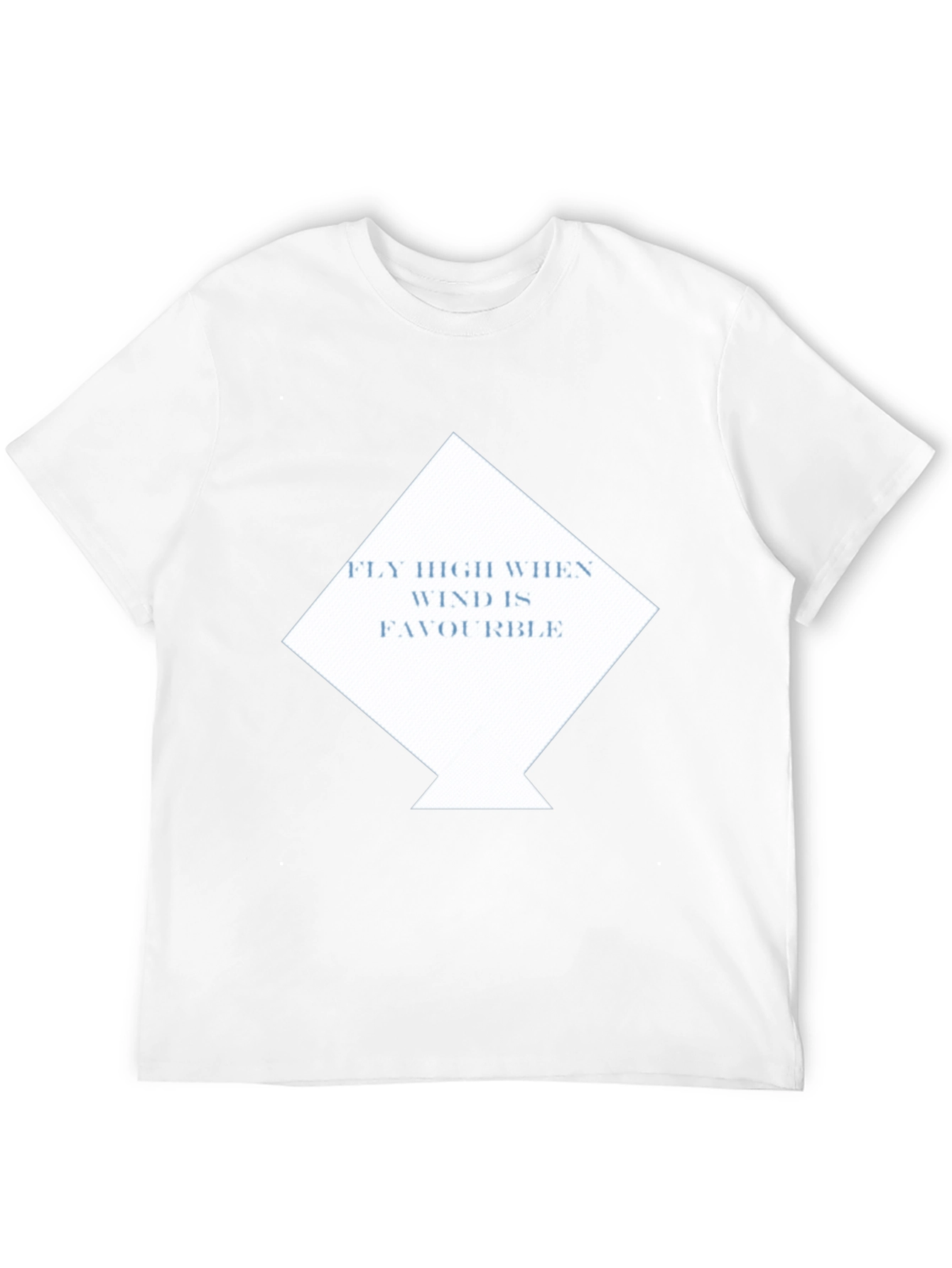 Motivational Kite Graphic Tee - Fly High T-Shirt