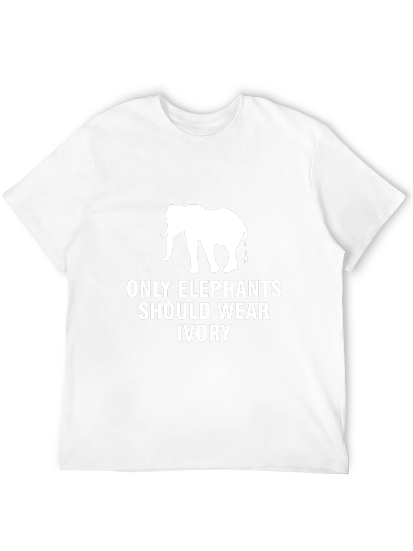 Elephant Ivory Graphic Tee - Animal Rights T-Shirt