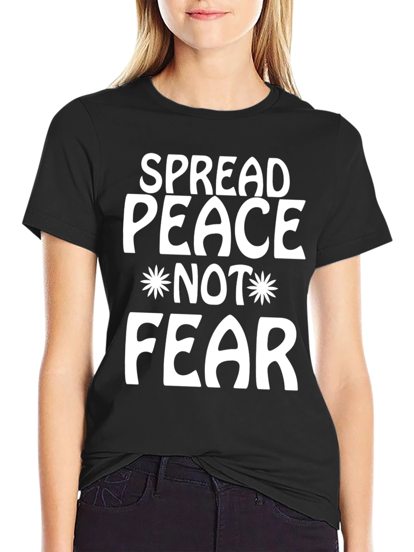 Spread Peace Not Fear Graphic Tee