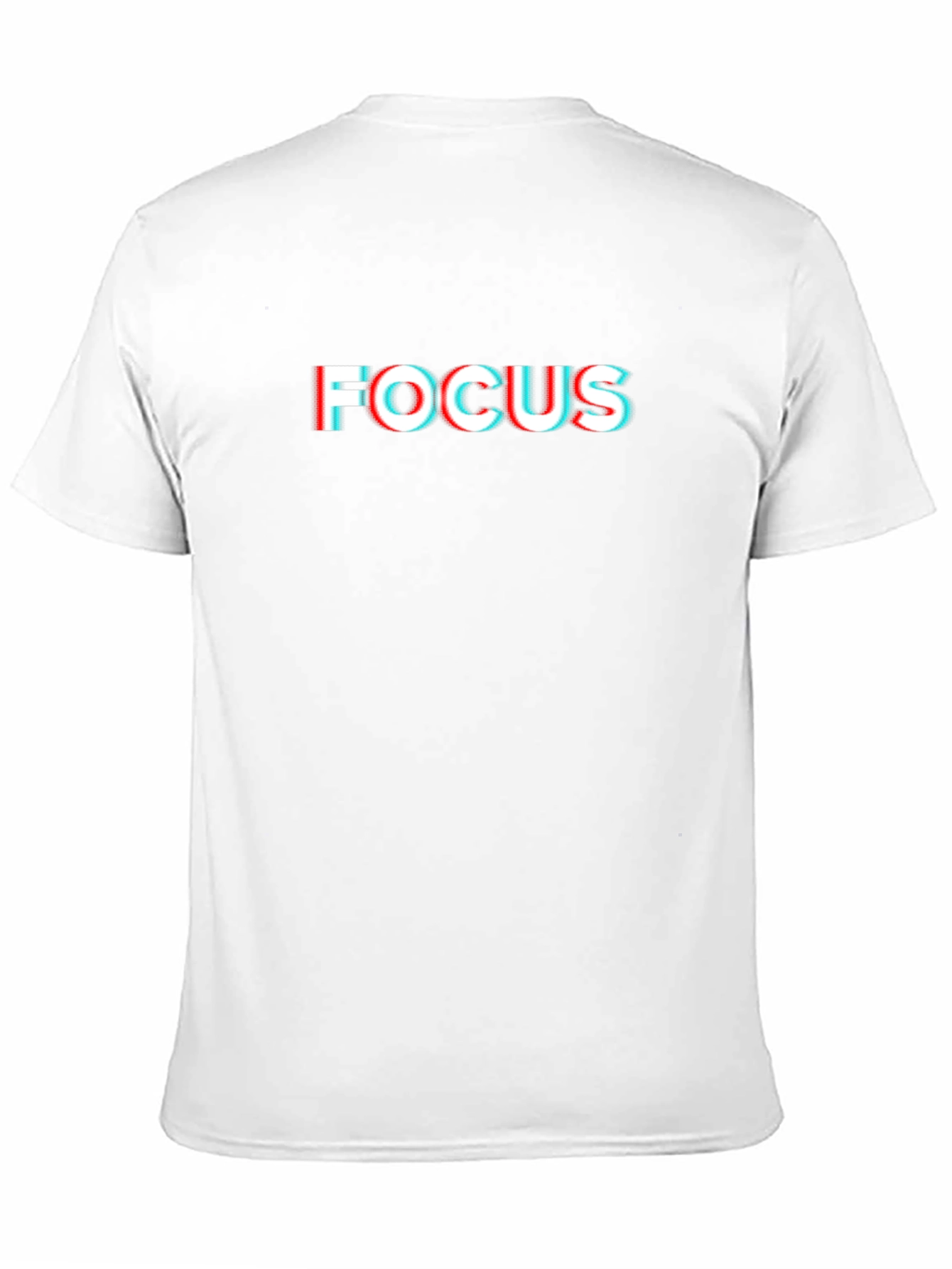 Focus 3D Effect Graphic Tee - Unisex
