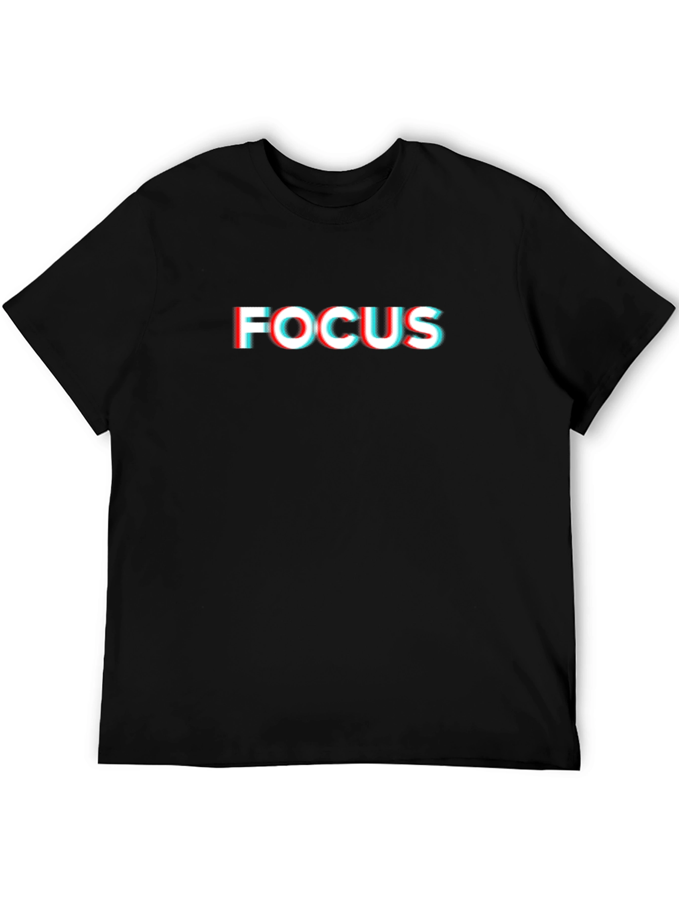 Focus 3D Effect Graphic Tee - Unisex