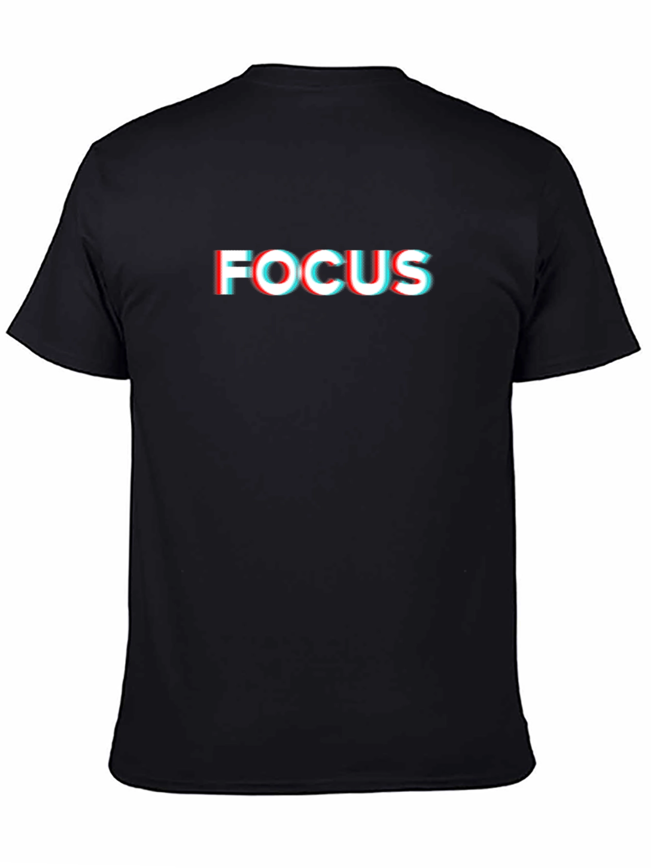 Focus 3D Effect Graphic Tee - Unisex