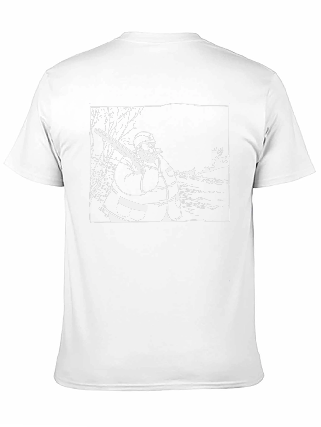 Hunter Graphic Tee - Black Cotton T-Shirt