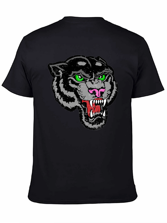 Mens Black Panther Graphic T-Shirt