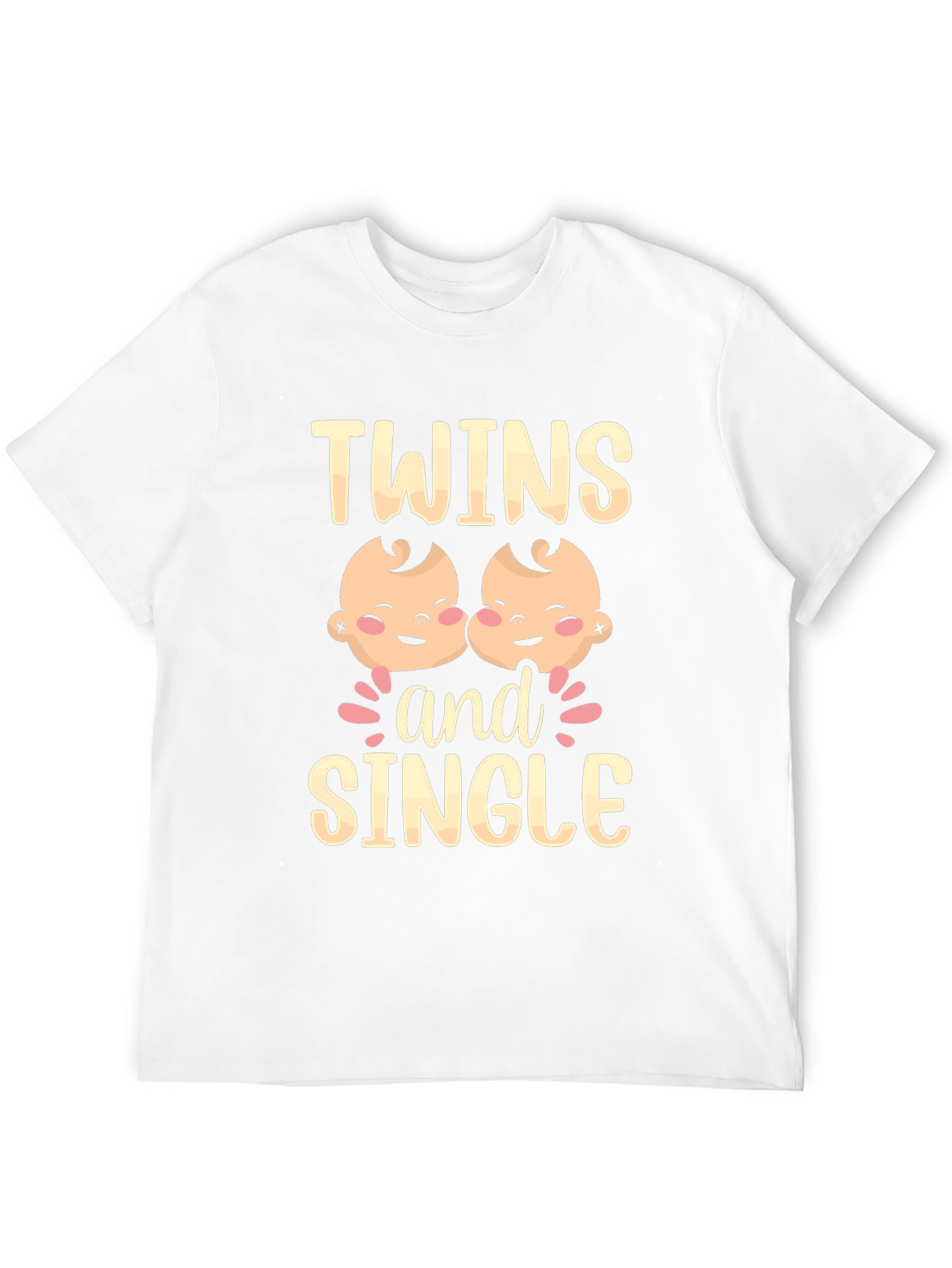 Twins and Single Funny Graphic Tee