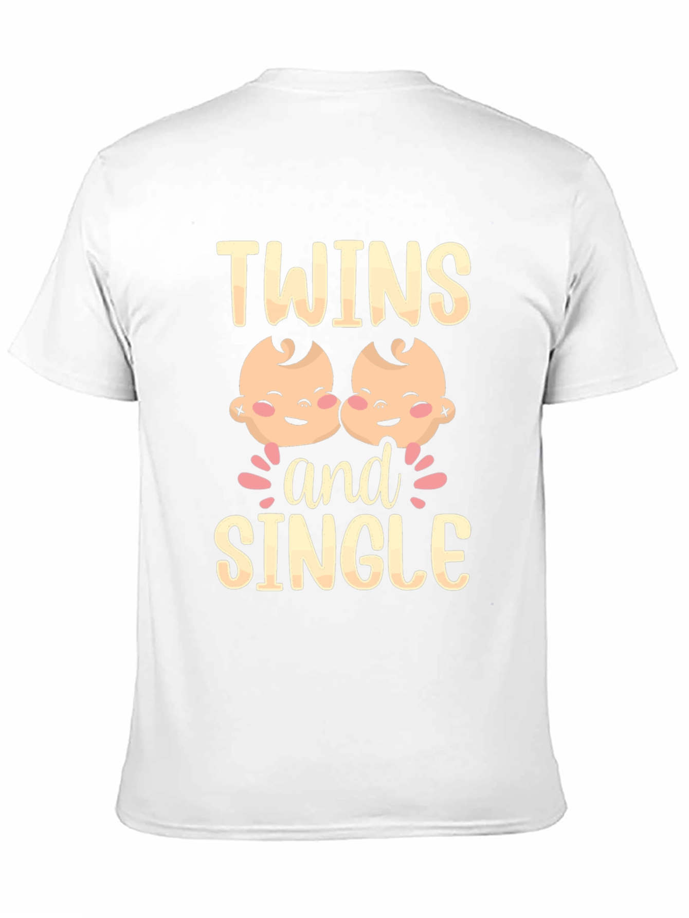 Twins and Single Funny Graphic Tee