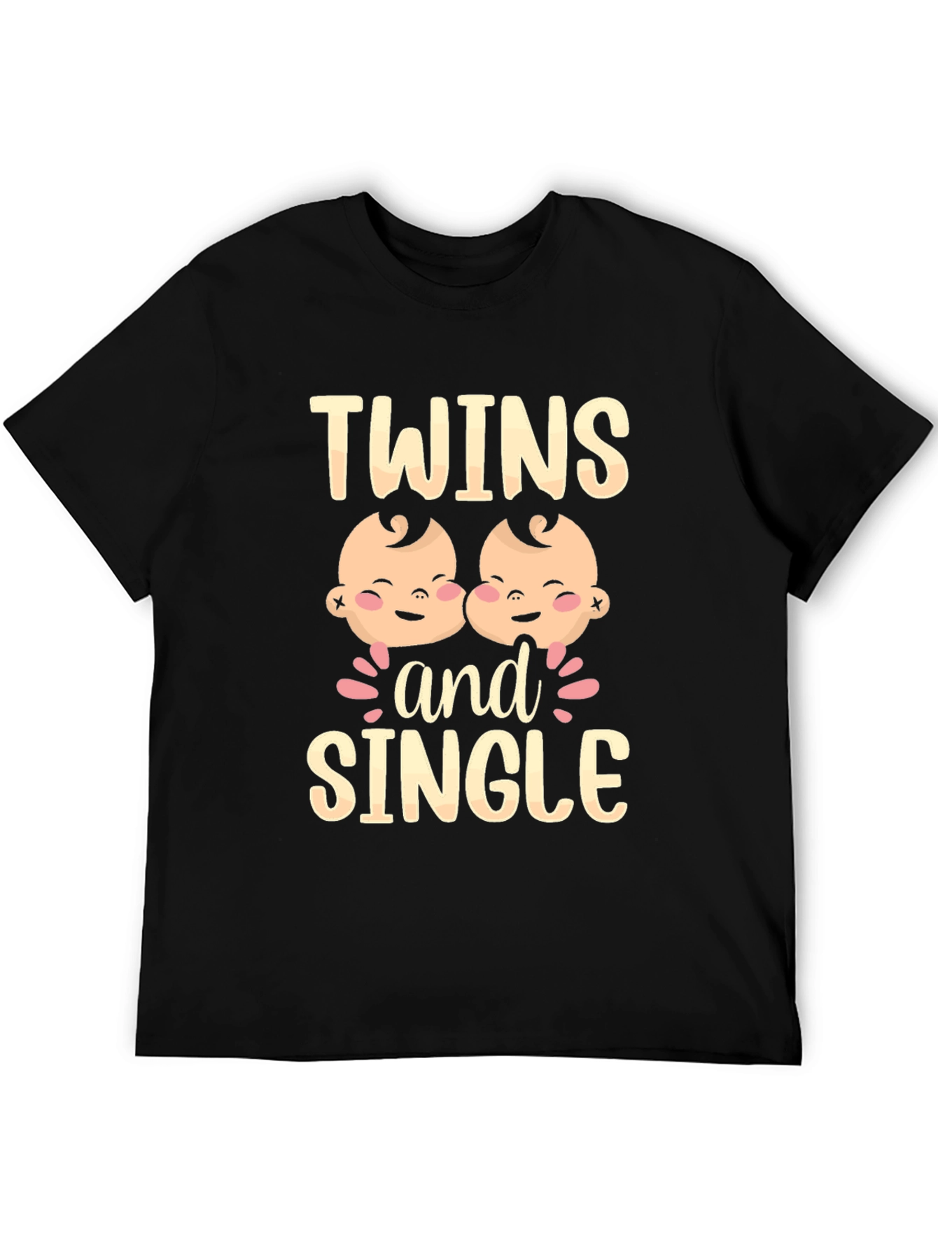 Twins and Single Funny Graphic Tee