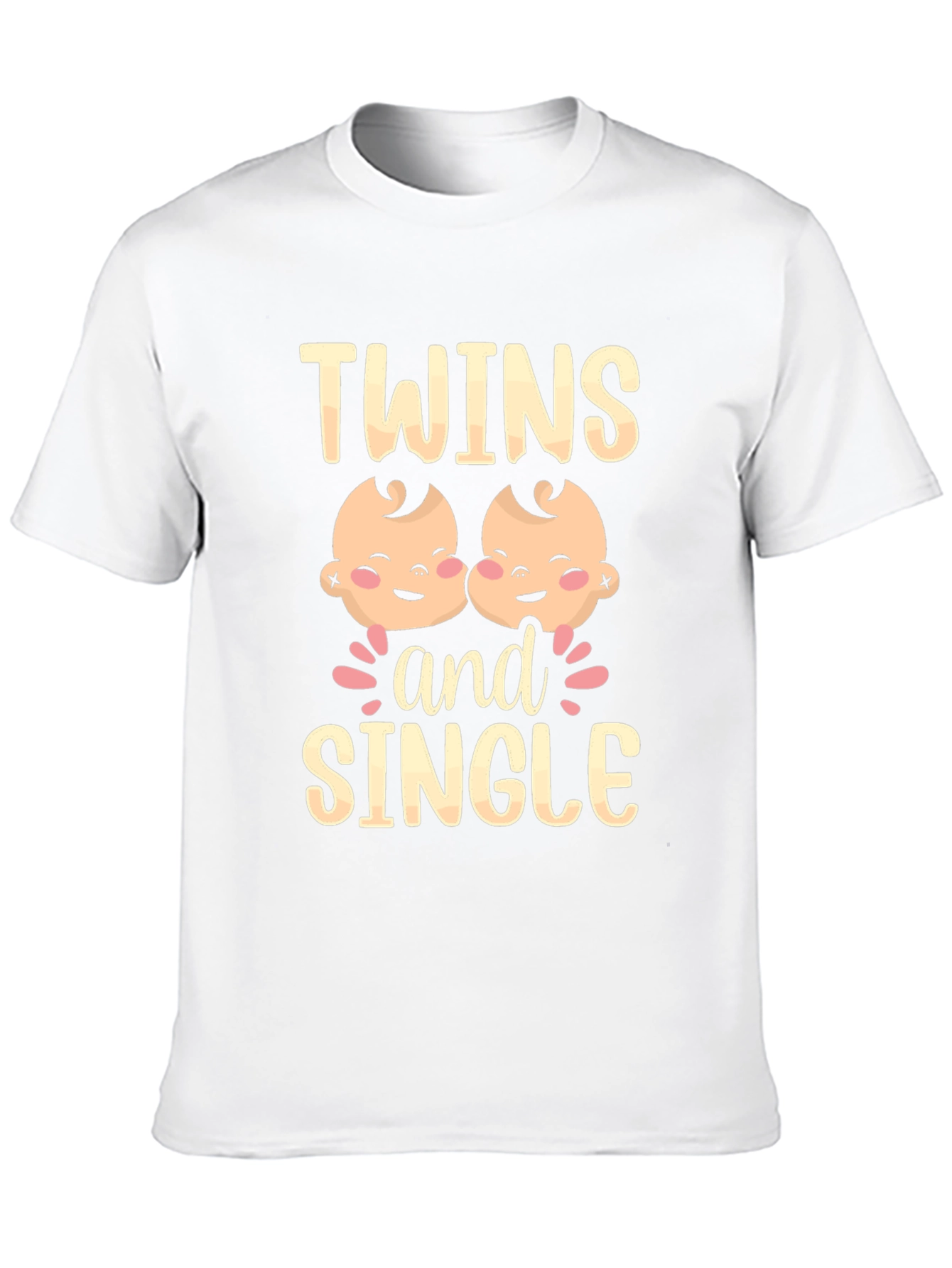 Twins and Single Funny Graphic Tee