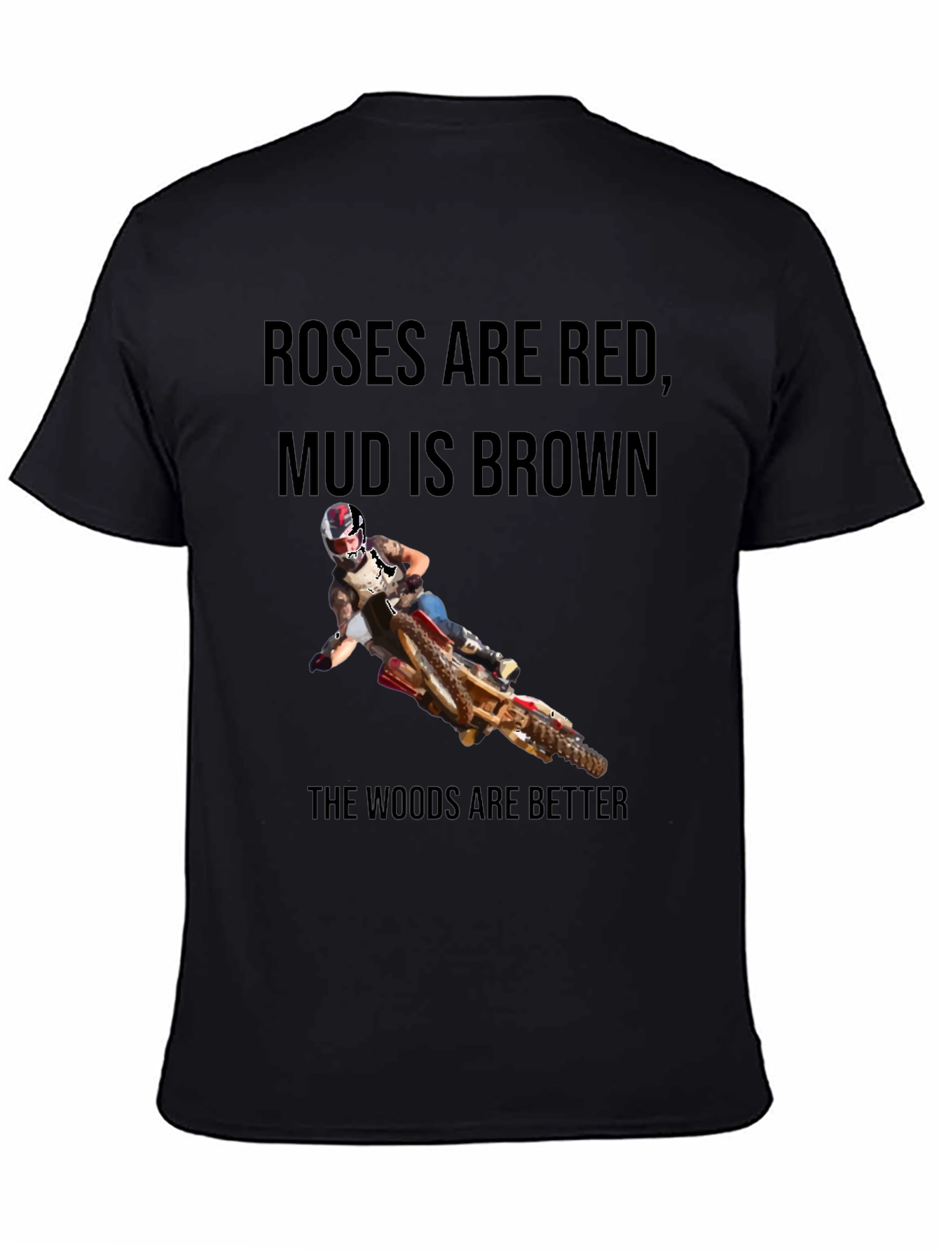 Roses Are Red Dirt Bike T-Shirt