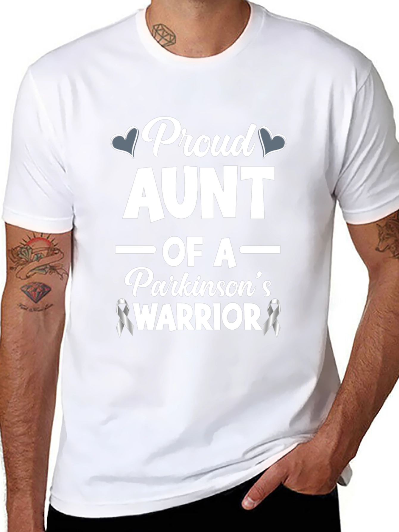 Proud Aunt of a Parkinsons Warrior T-Shirt