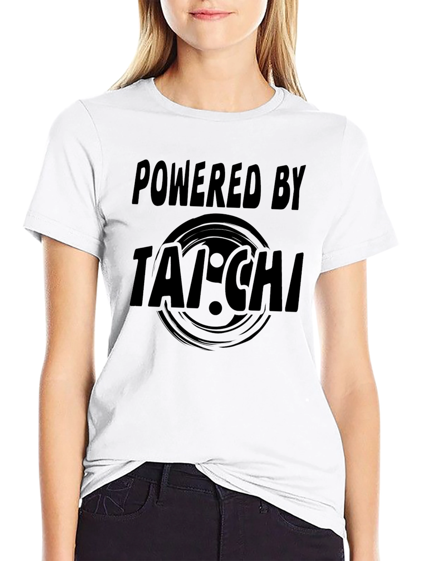 Powered by Tai Chi Black T-Shirt