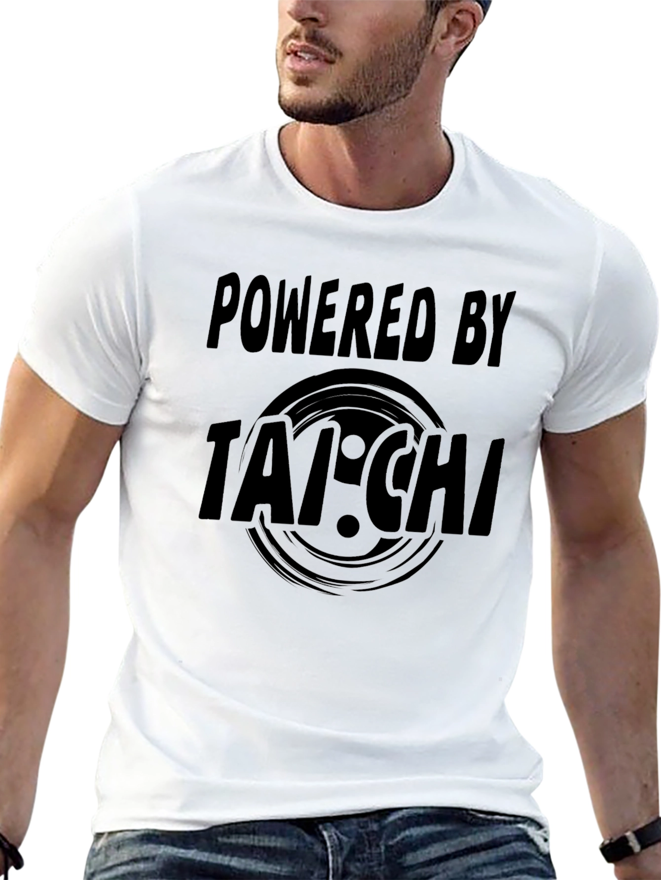 Powered by Tai Chi Black T-Shirt