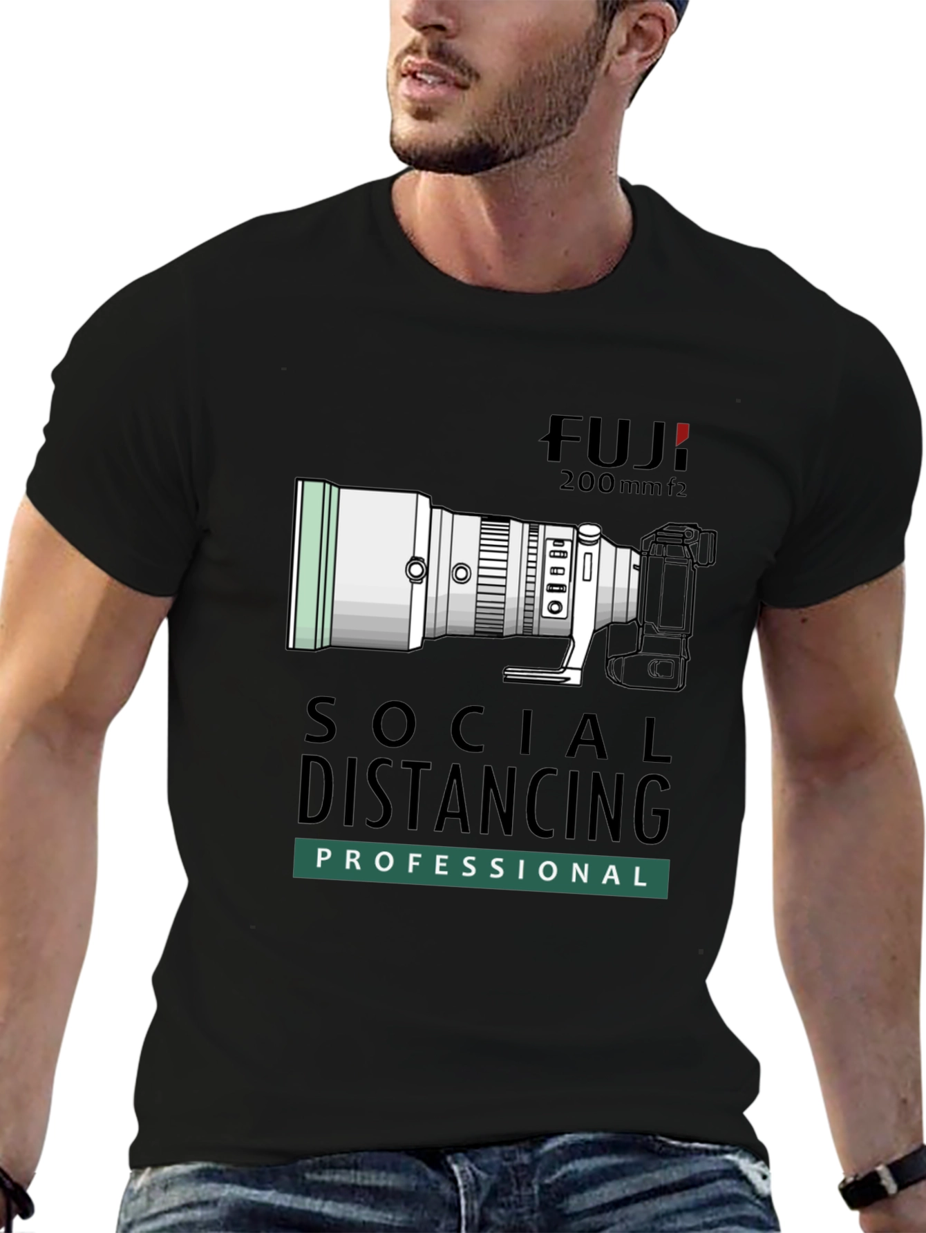 Social Distancing Professional Photographer T-Shirt