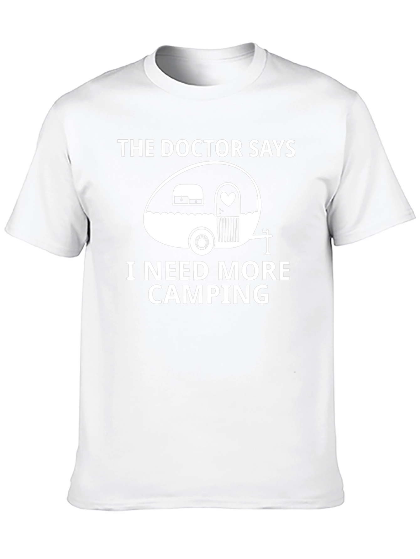 Doctor Says Camping Graphic T-Shirt