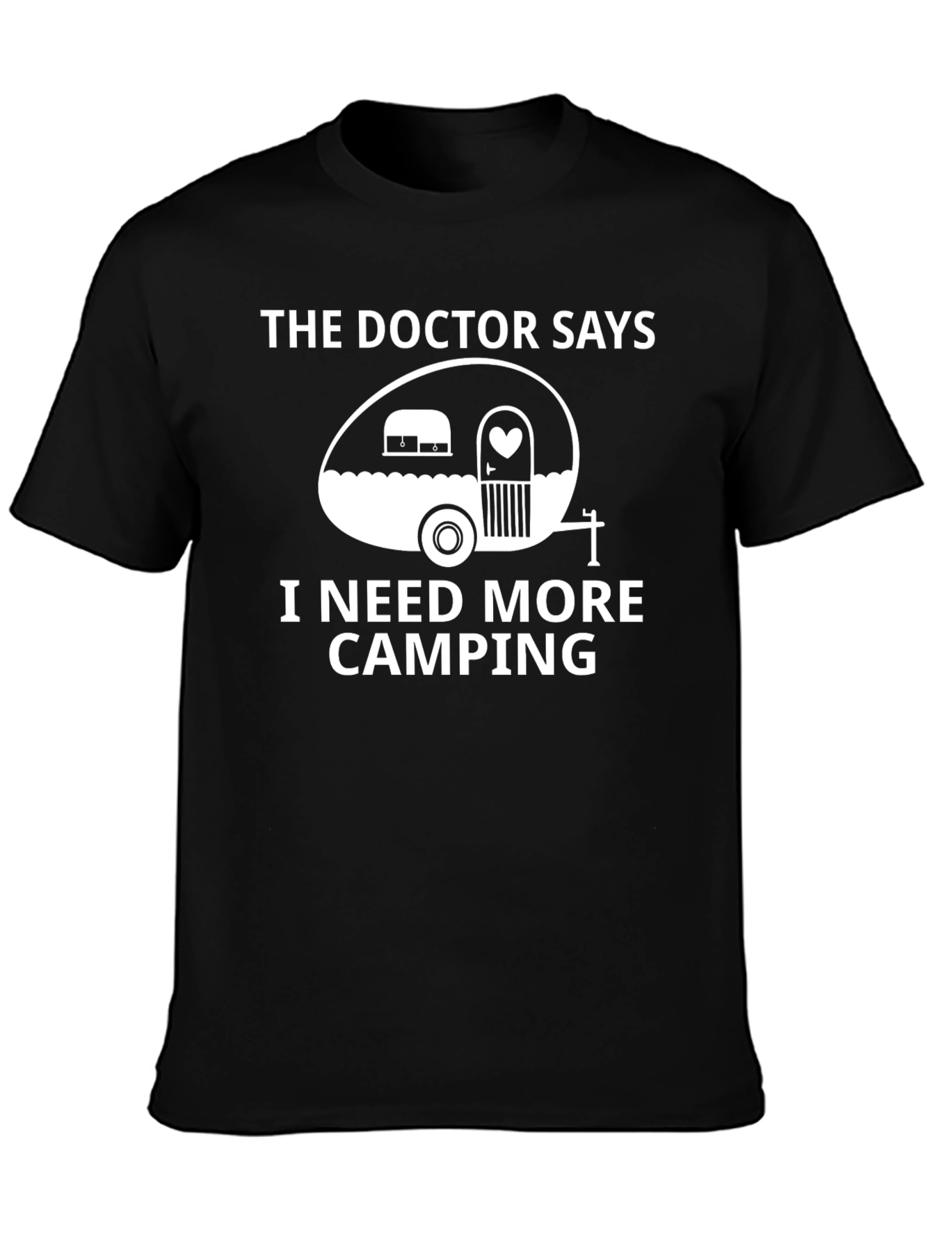 Doctor Says Camping Graphic T-Shirt