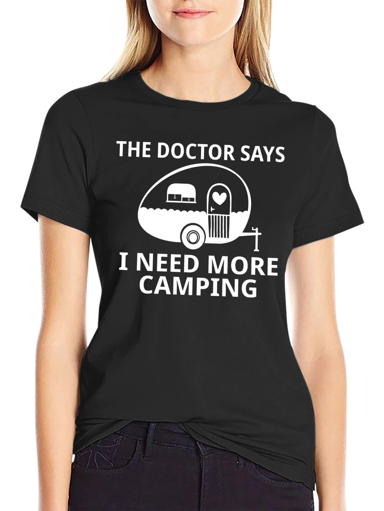 Doctor Says Camping Graphic T-Shirt