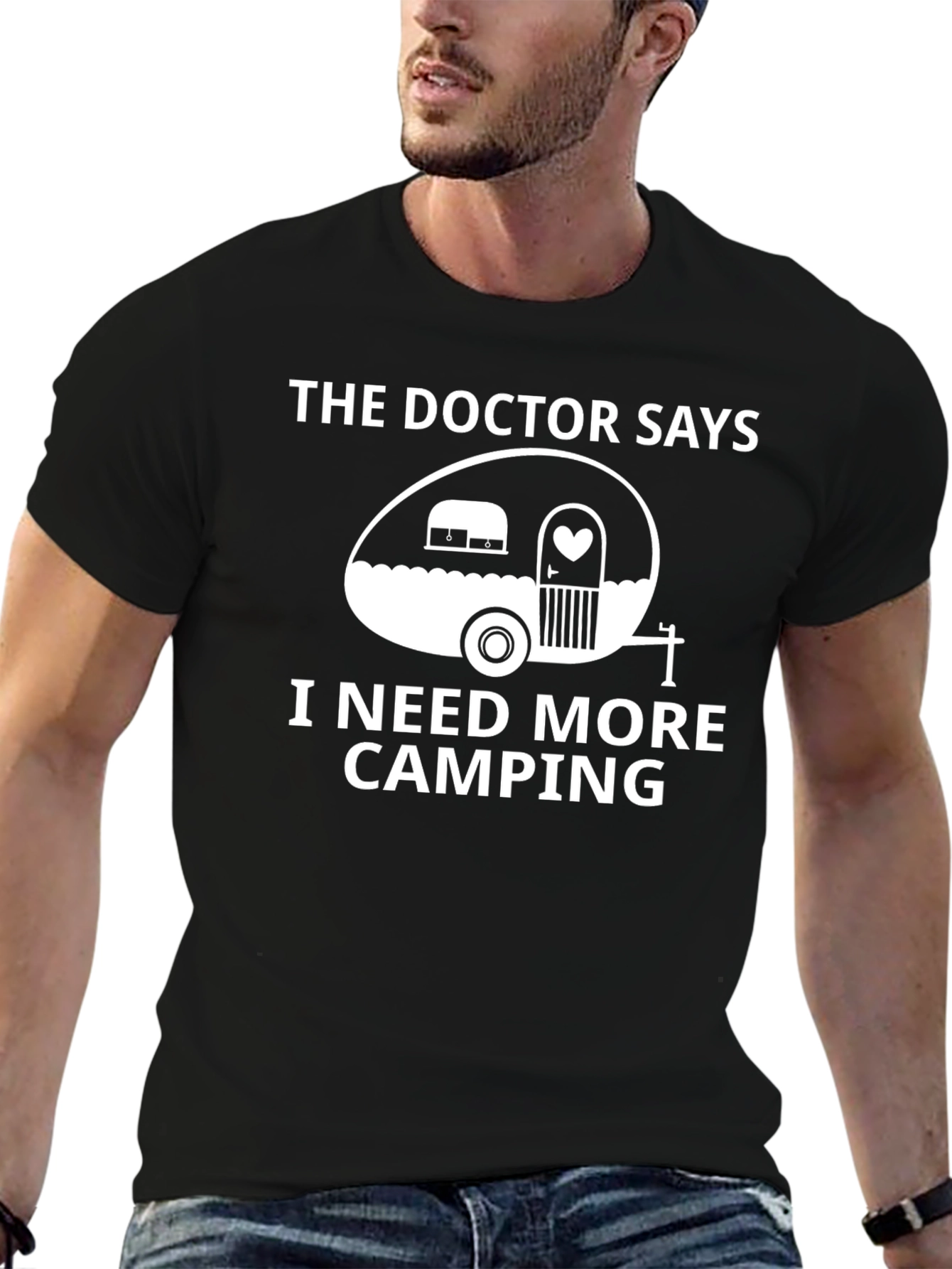 Doctor Says Camping Graphic T-Shirt