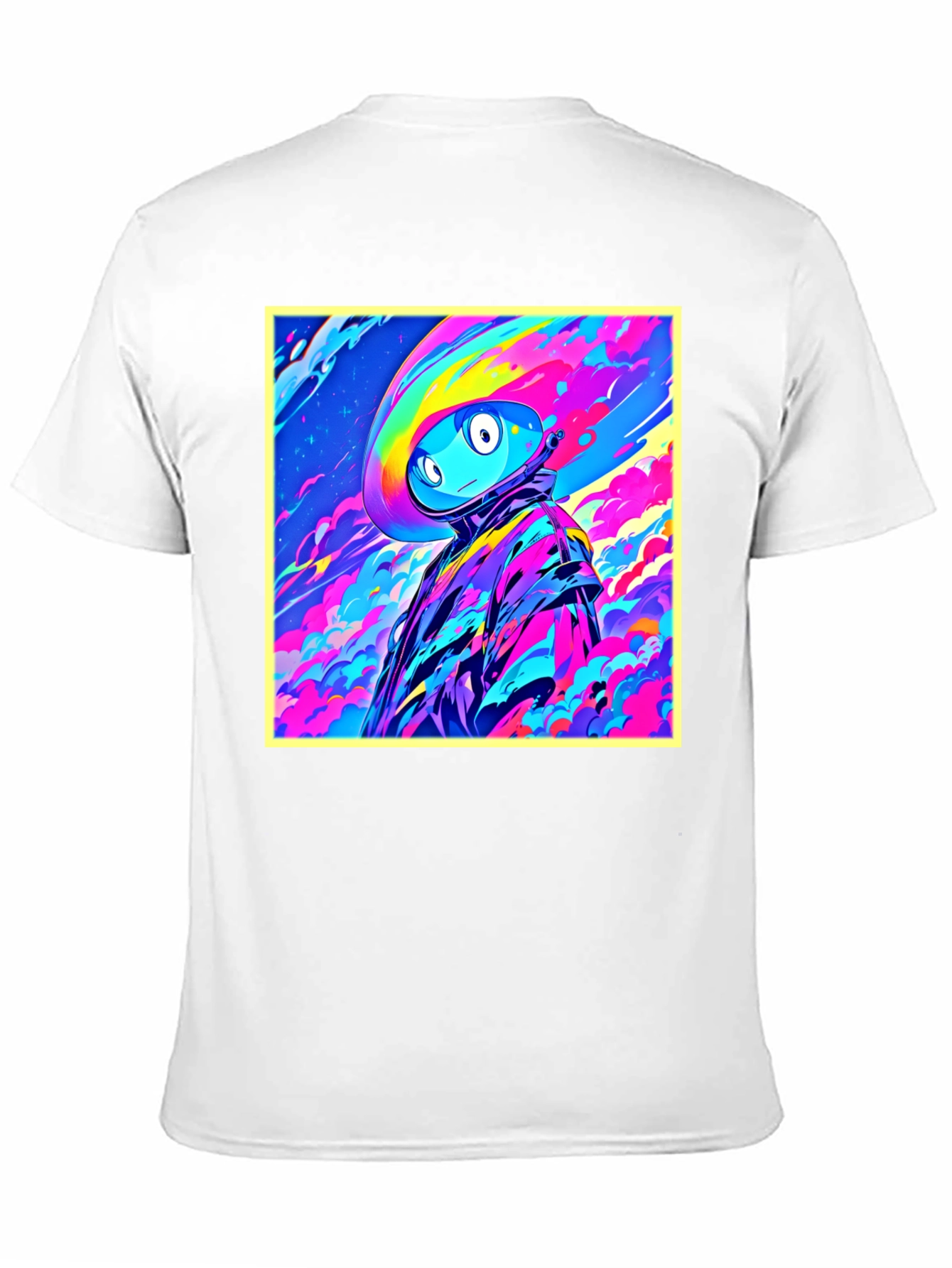 Vibrant Astro Character Graphic Tee
